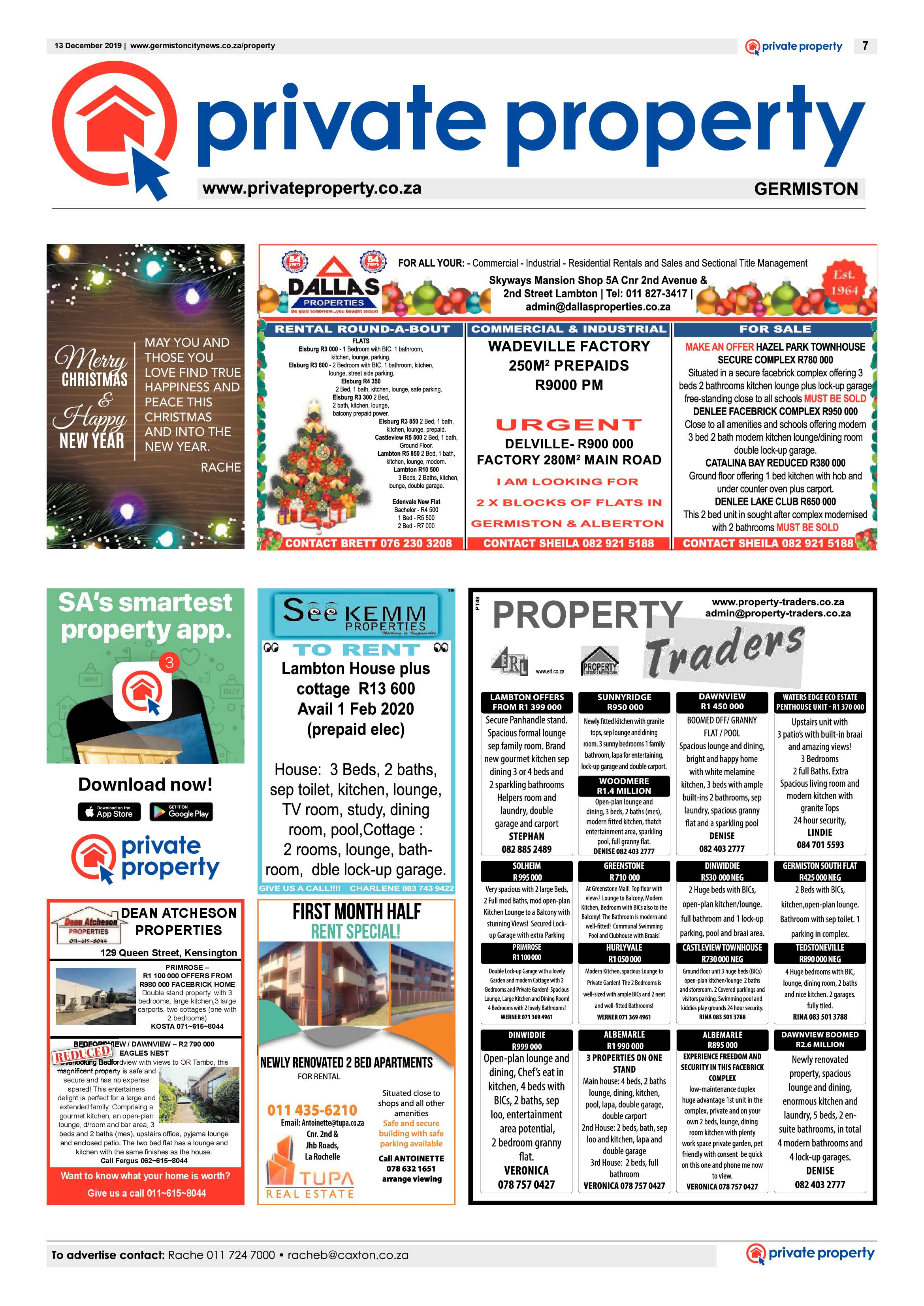 Germiston City News 11 December 2019 page 7