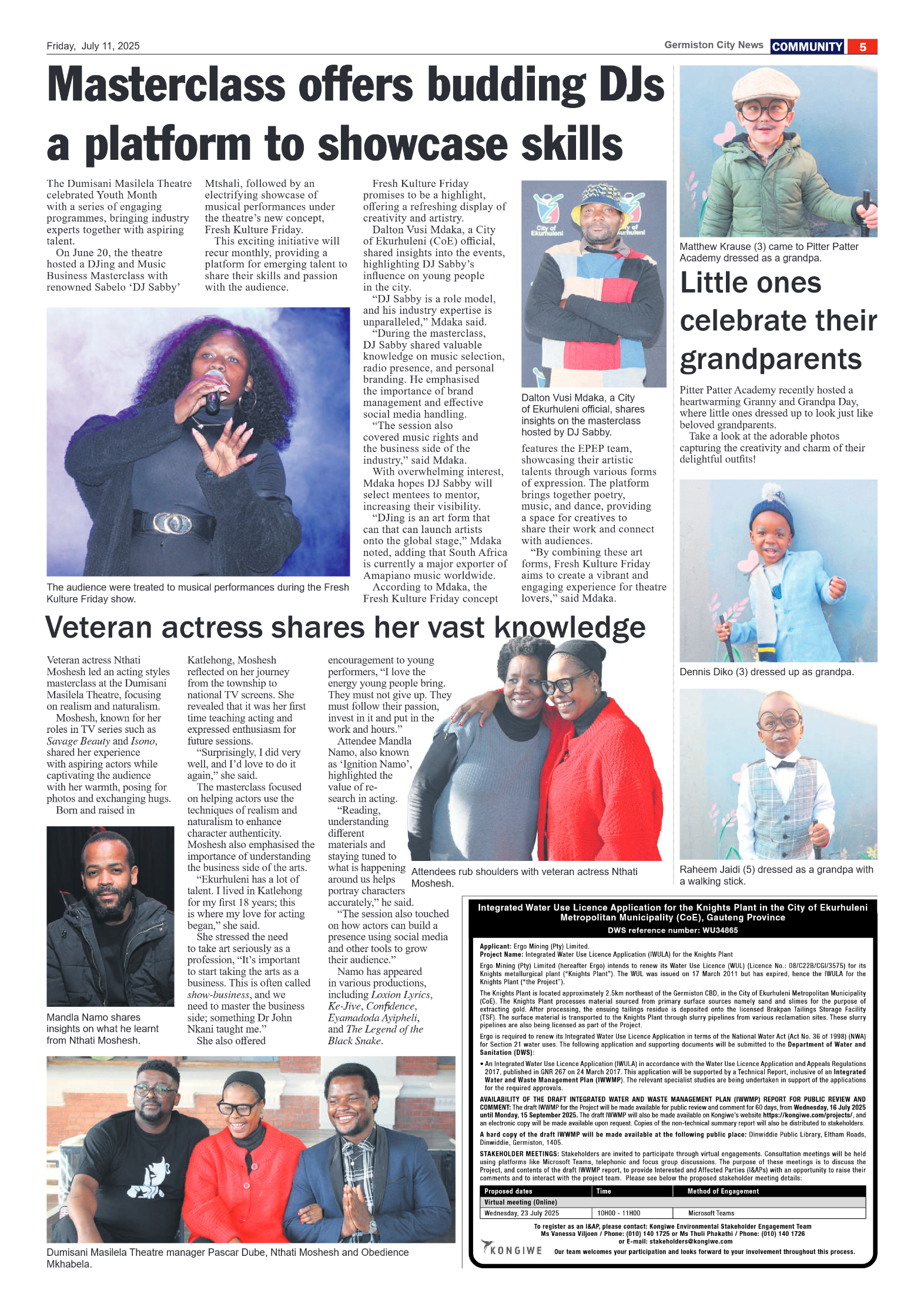 Germiston City News 11 July 2025 page 5