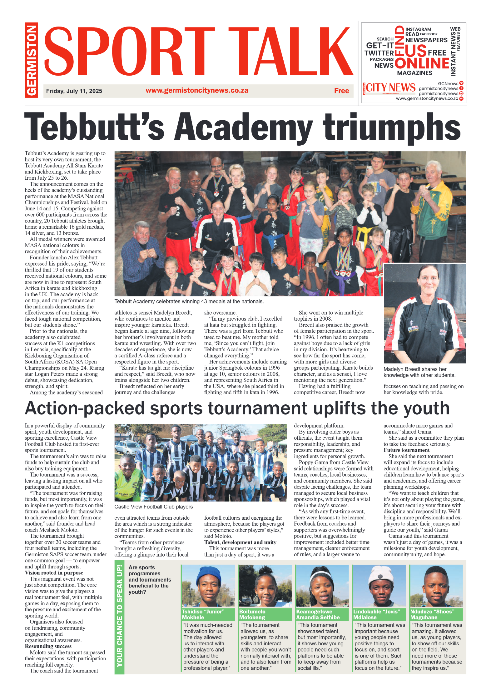 Germiston City News 11 July 2025 page 8