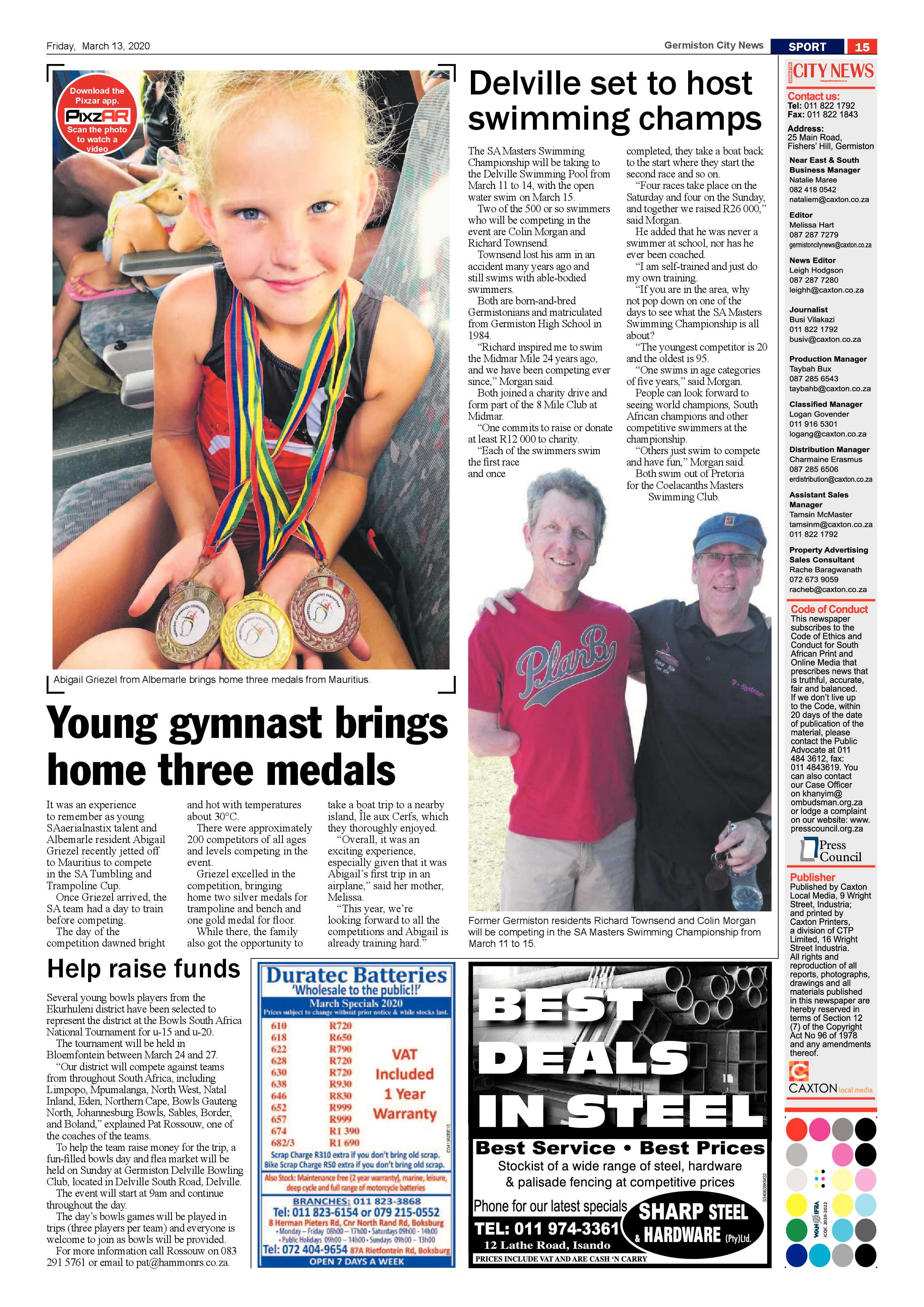 Germiston City News 11 March 2020 page 15