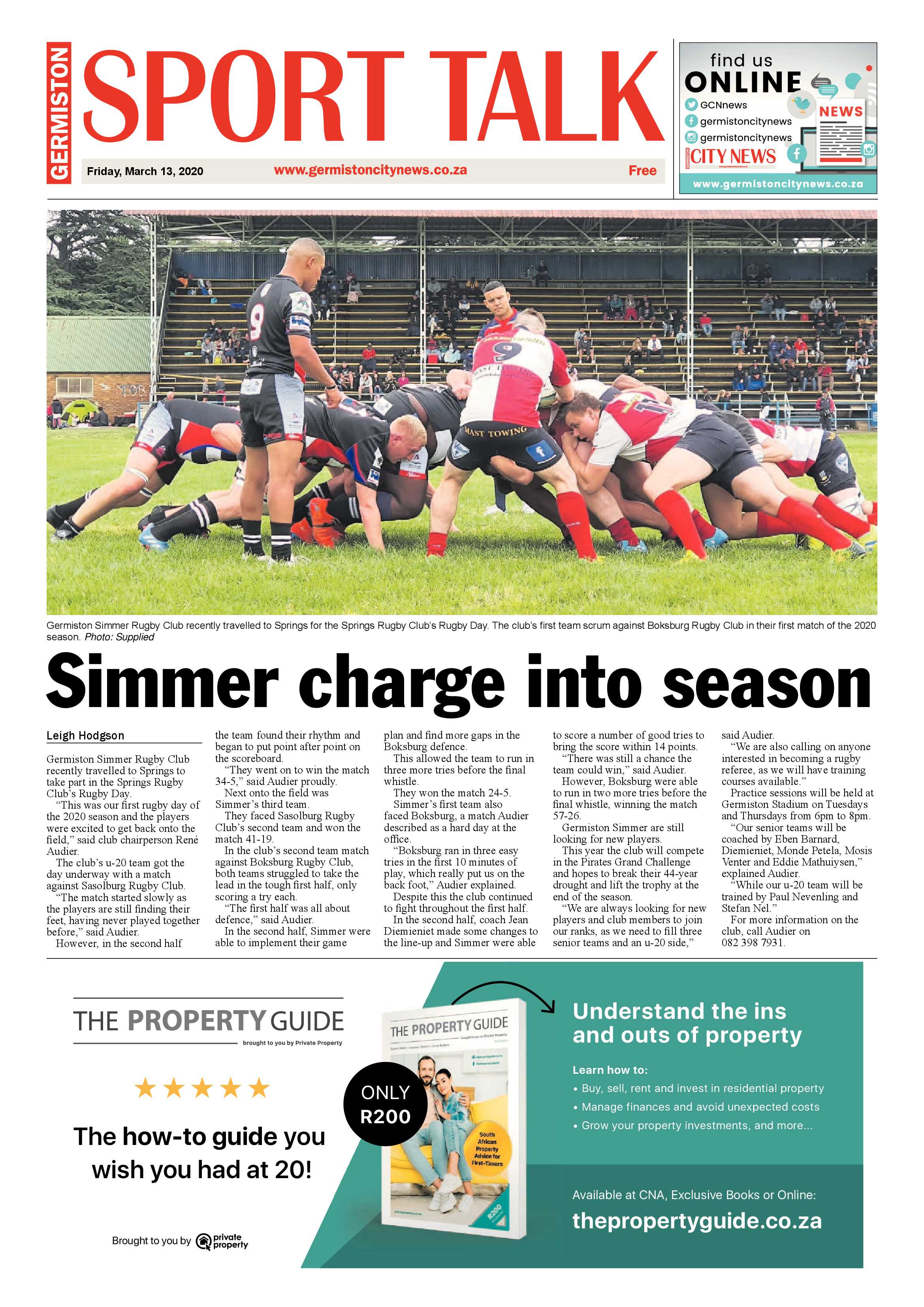 Germiston City News 11 March 2020 page 16
