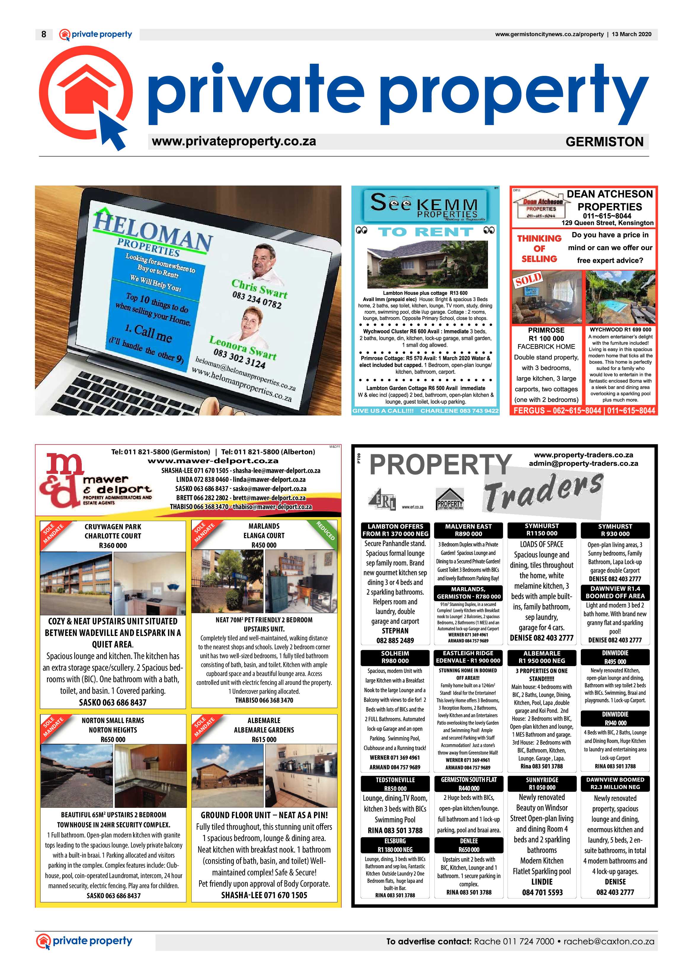 Germiston City News 11 March 2020 page 8