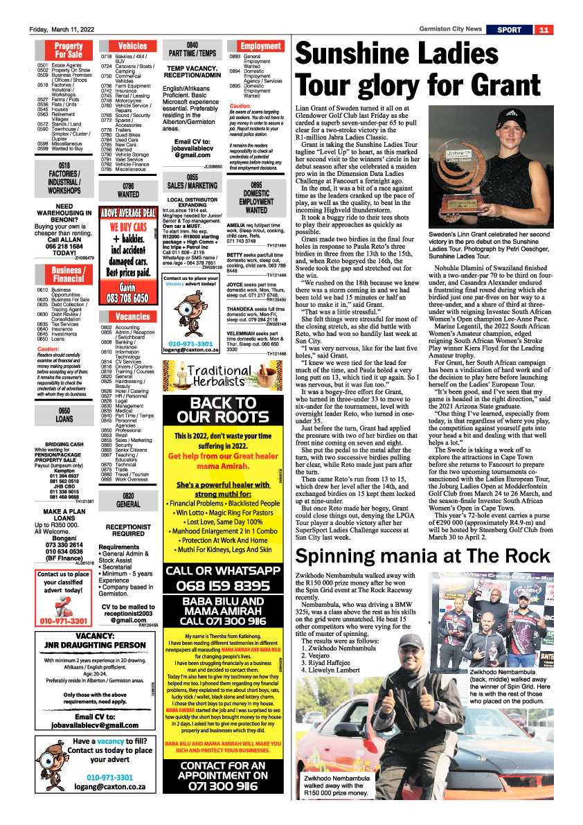 Germiston City News 11 March 2022 page 13