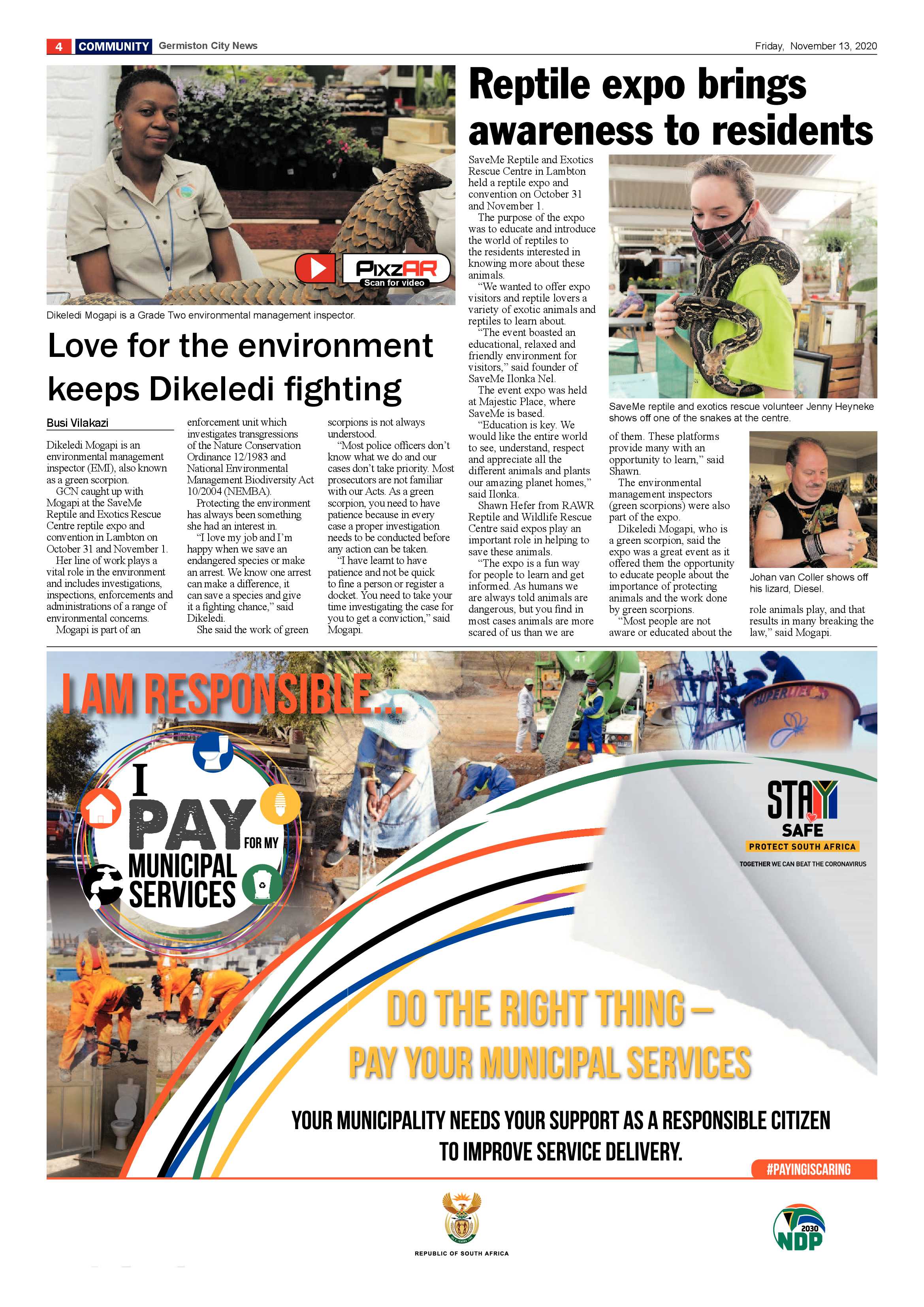 Germiston City News 11 November  2020 page 4