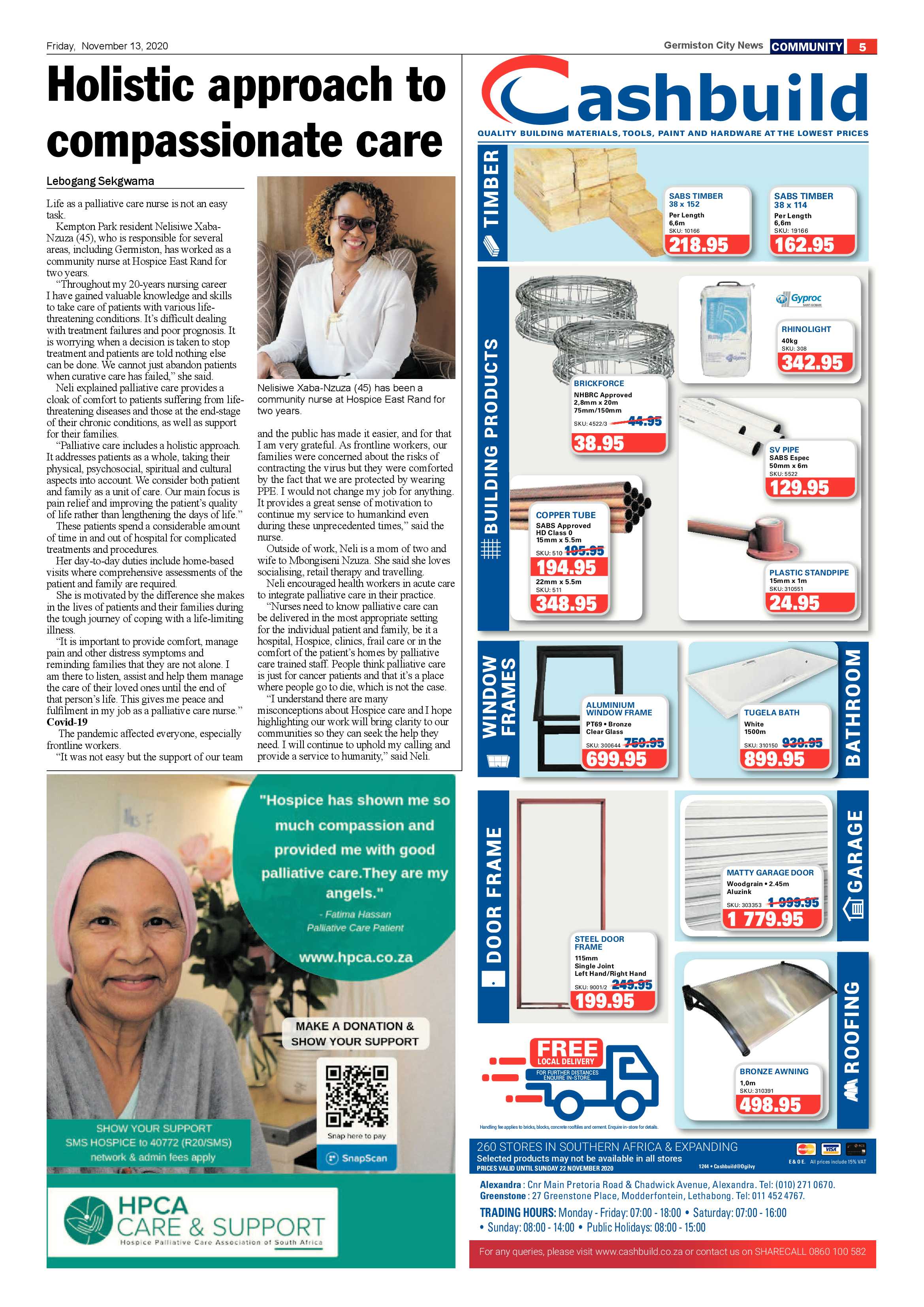 Germiston City News 11 November  2020 page 5