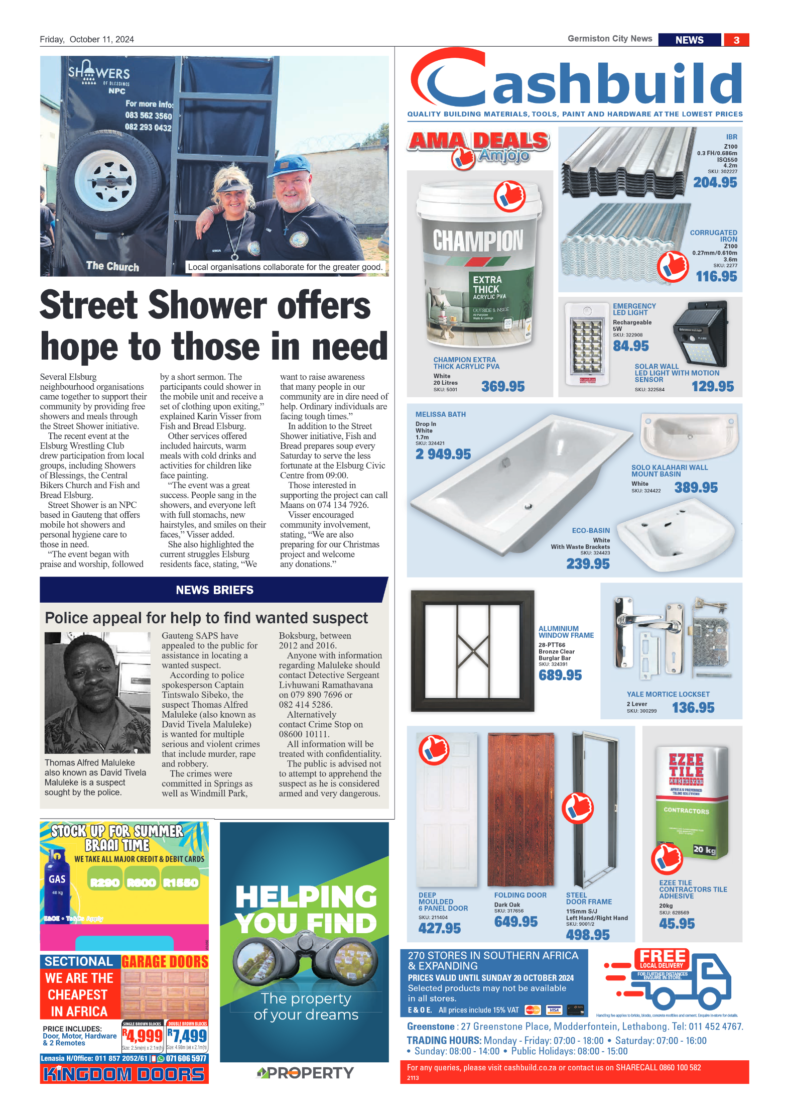 Germiston City News 11 October 2024 page 3