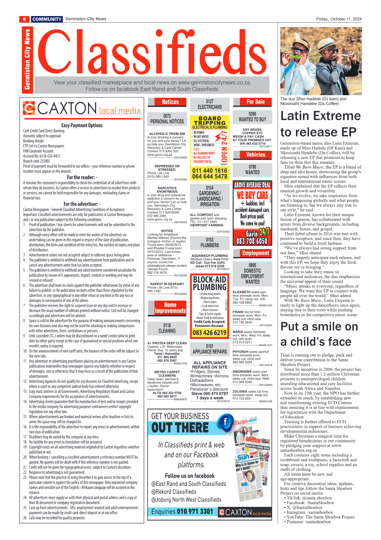 Germiston City News 11 October 2024 page 6