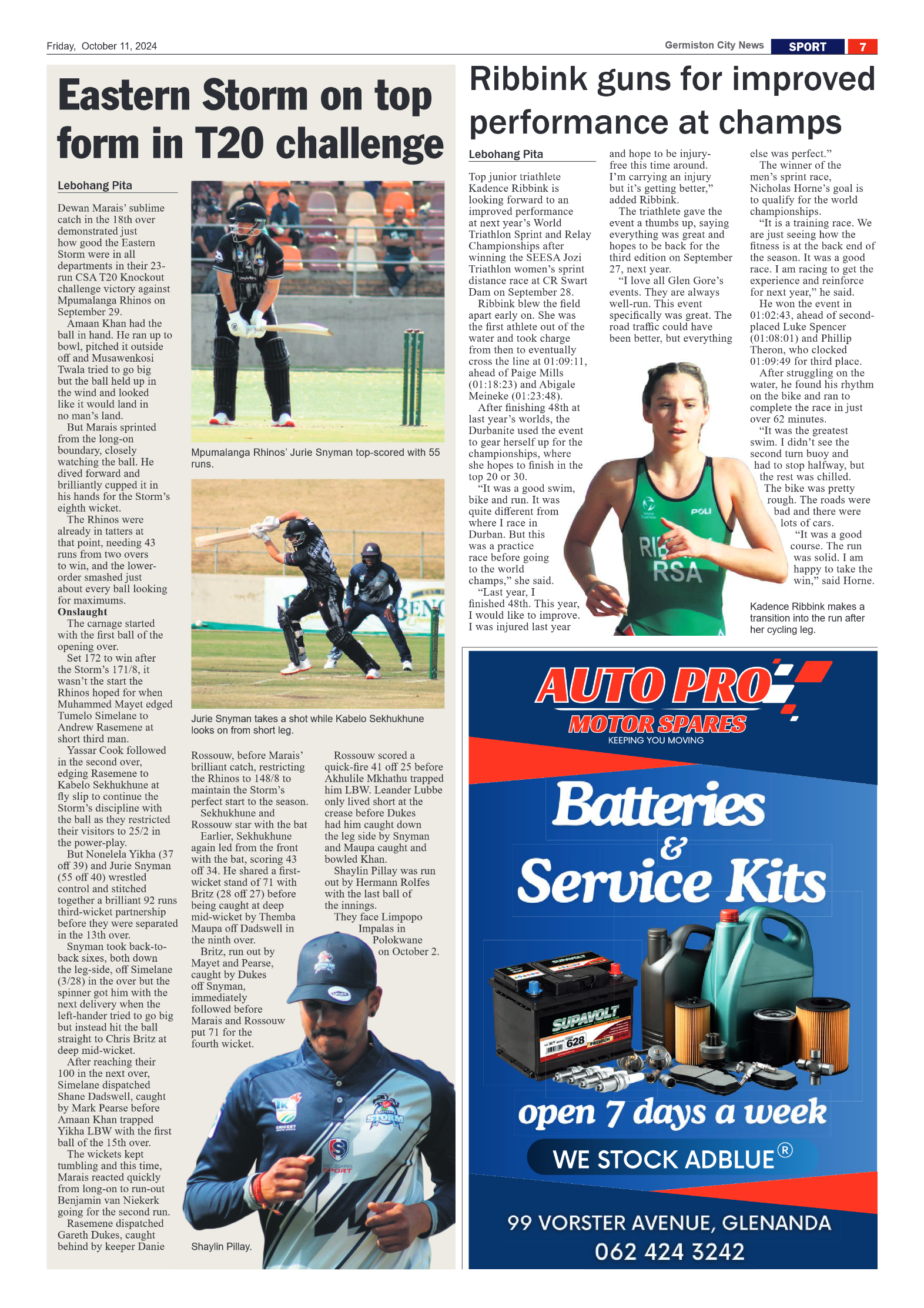 Germiston City News 11 October 2024 page 7