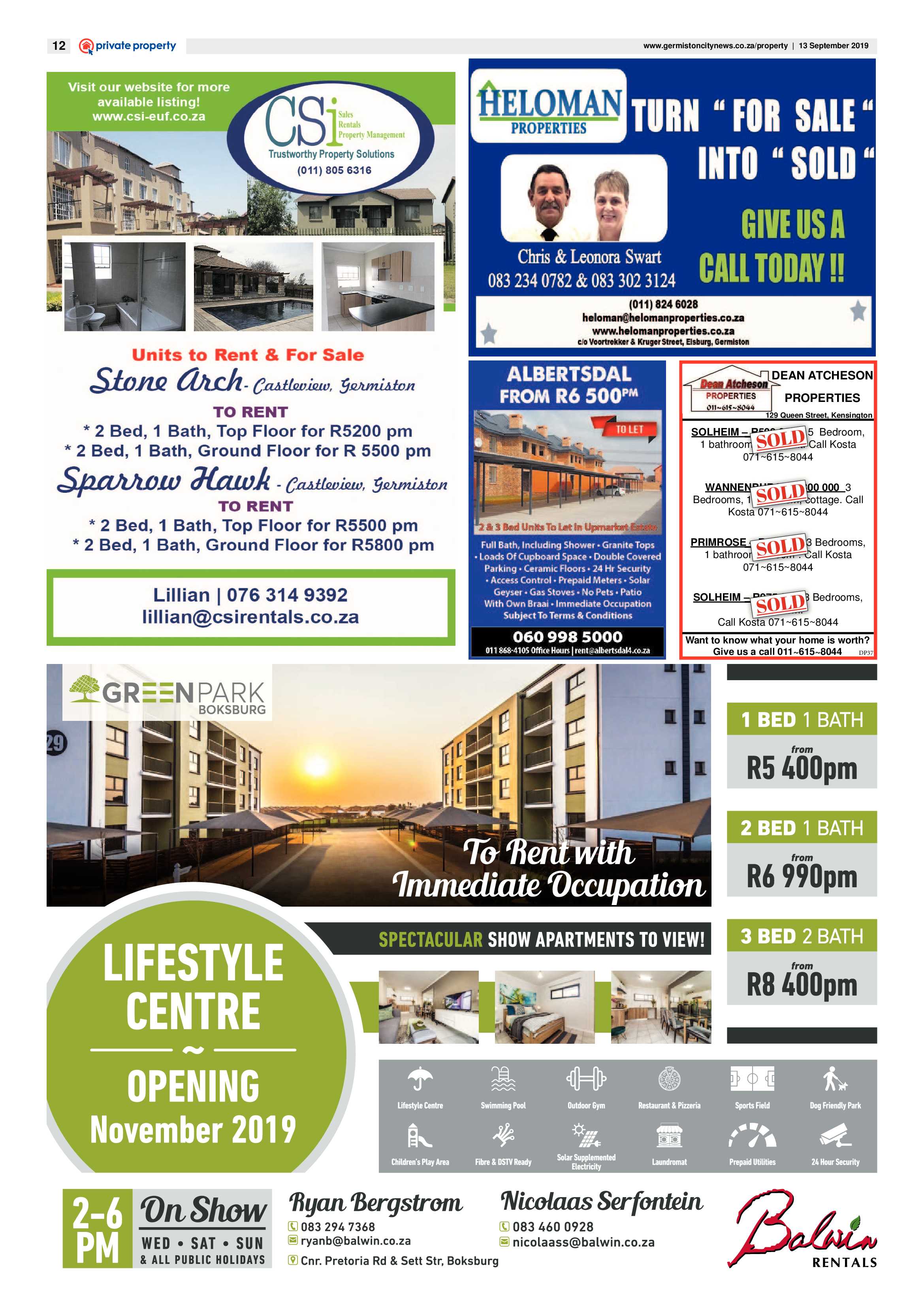 Germiston City News 11 September 2019 page 12