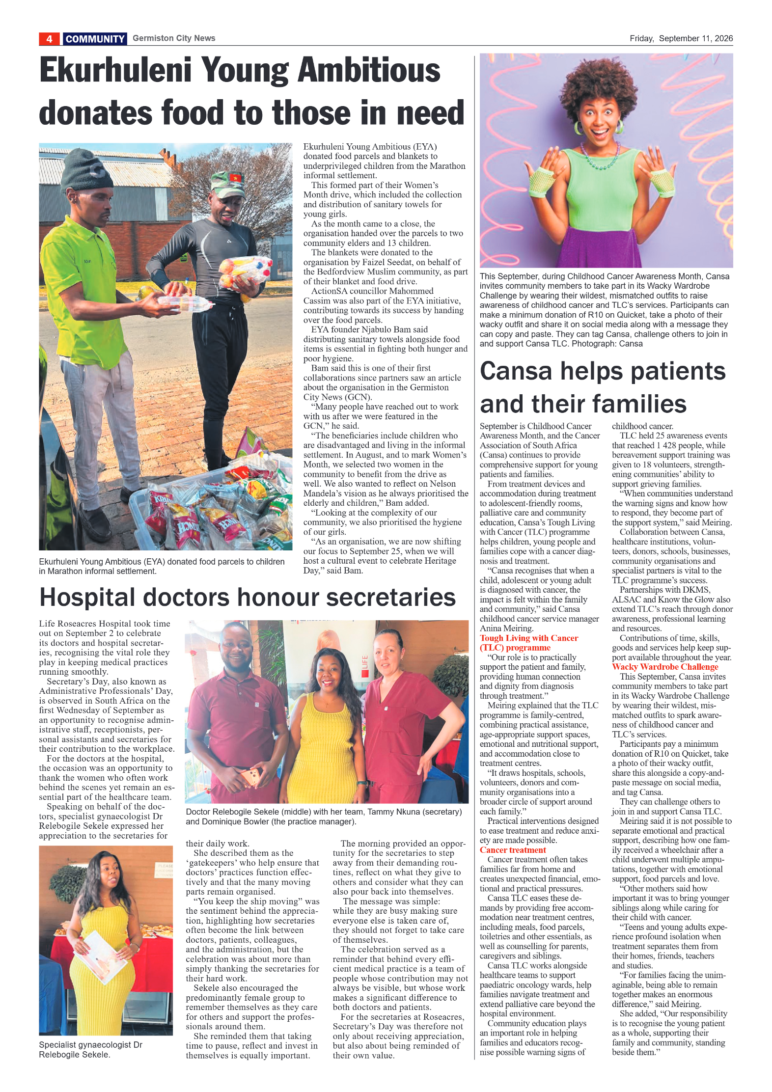 Germiston City News 11 September 2026 page 4