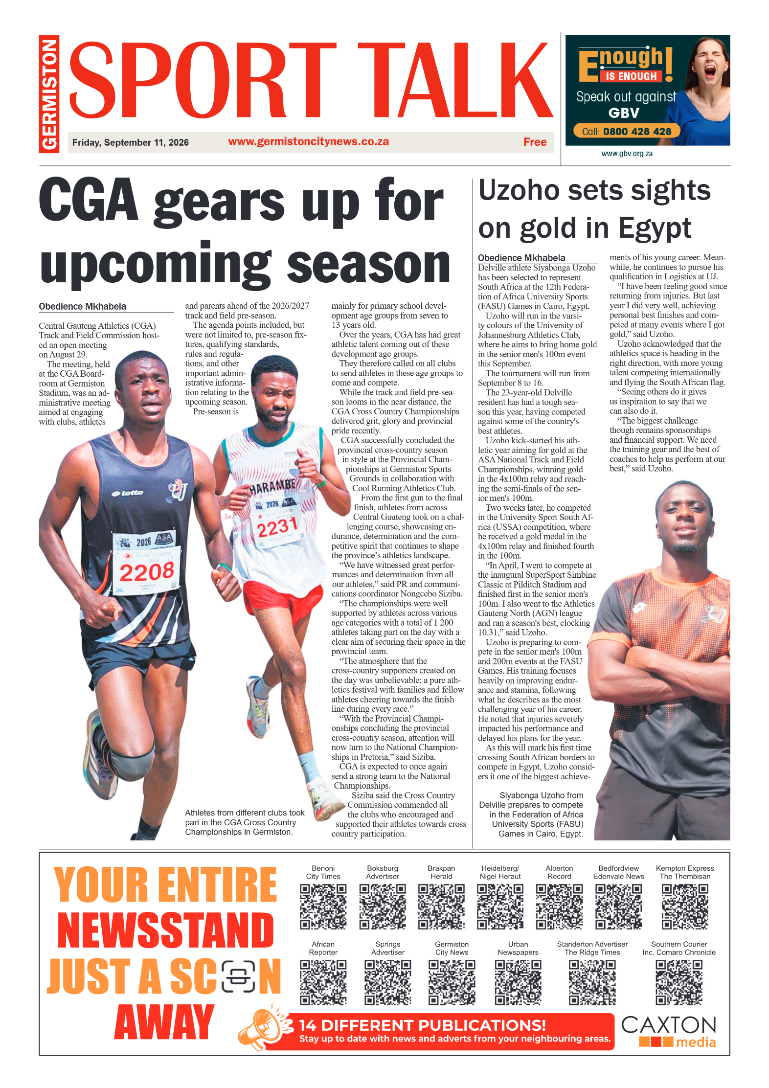 Germiston City News 11 September 2026 page 8