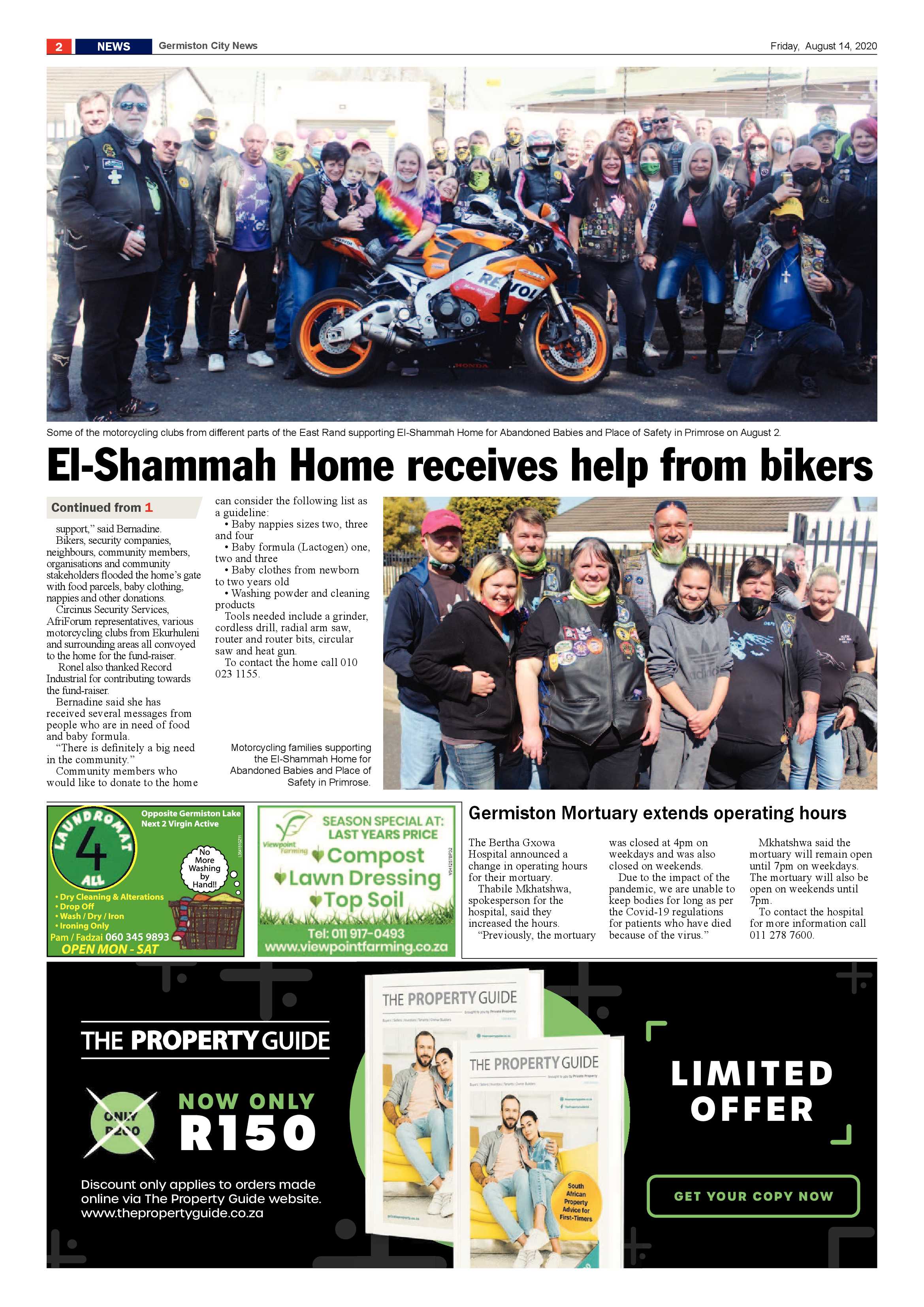 Germiston City News 12 August 2020 page 2