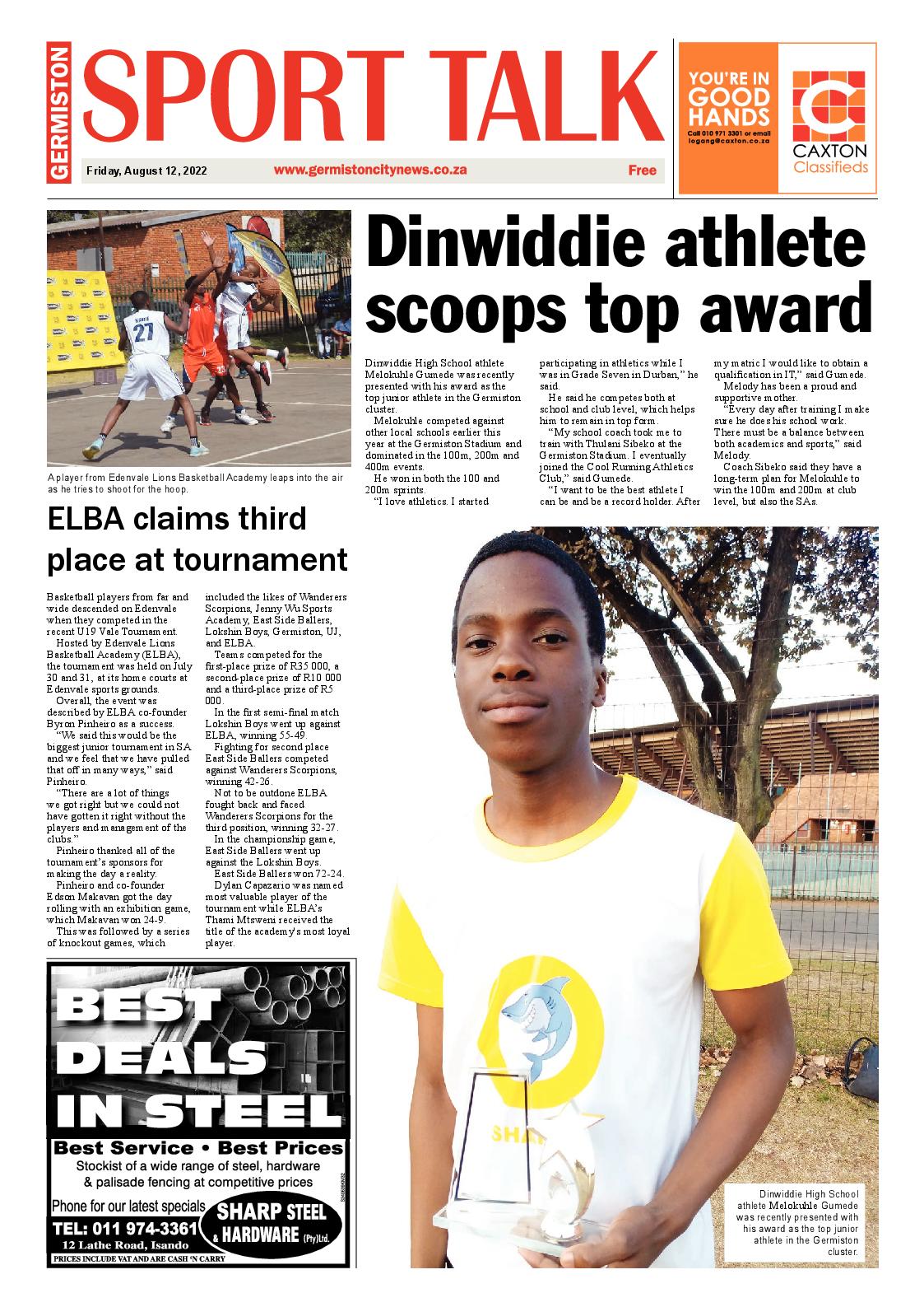 Germiston City News 12 August 2022 page 12