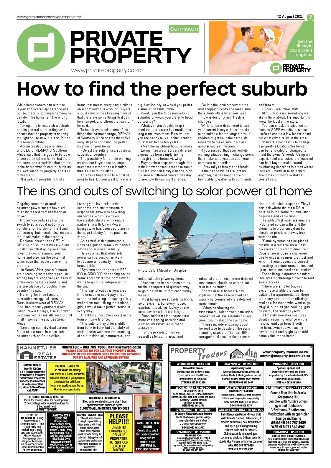 Germiston City News 12 August 2022 page 7