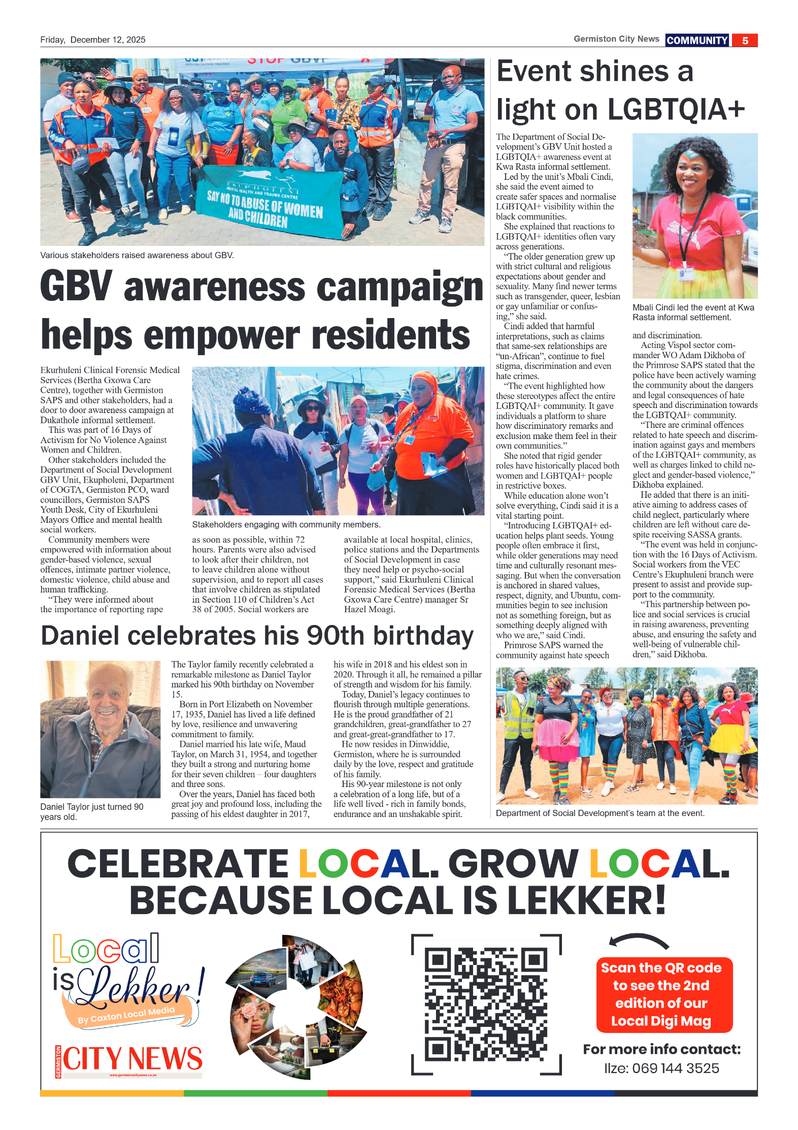 Germiston City News 12 December 2025 page 5