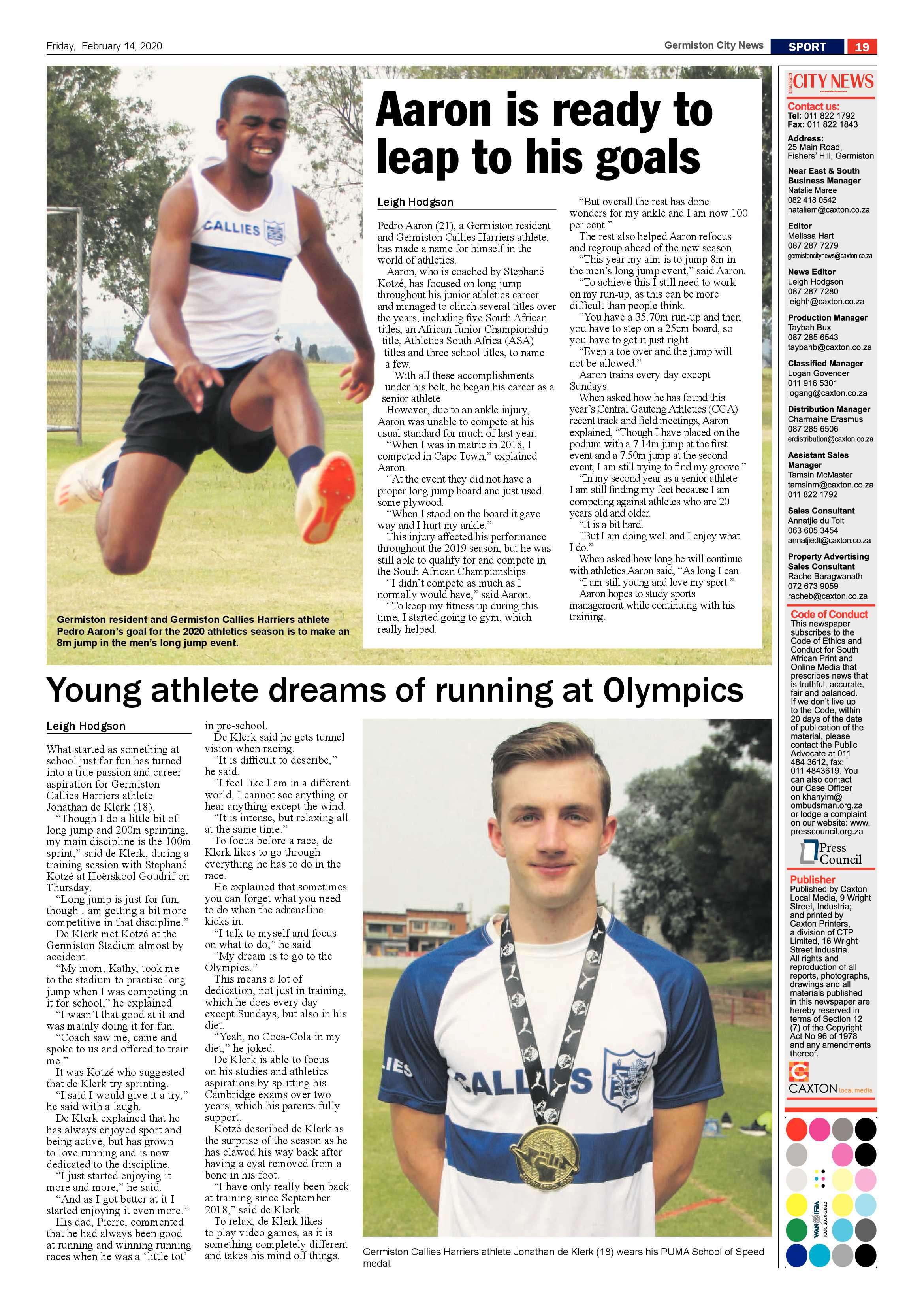 Germiston City News 12 February 2020 page 19