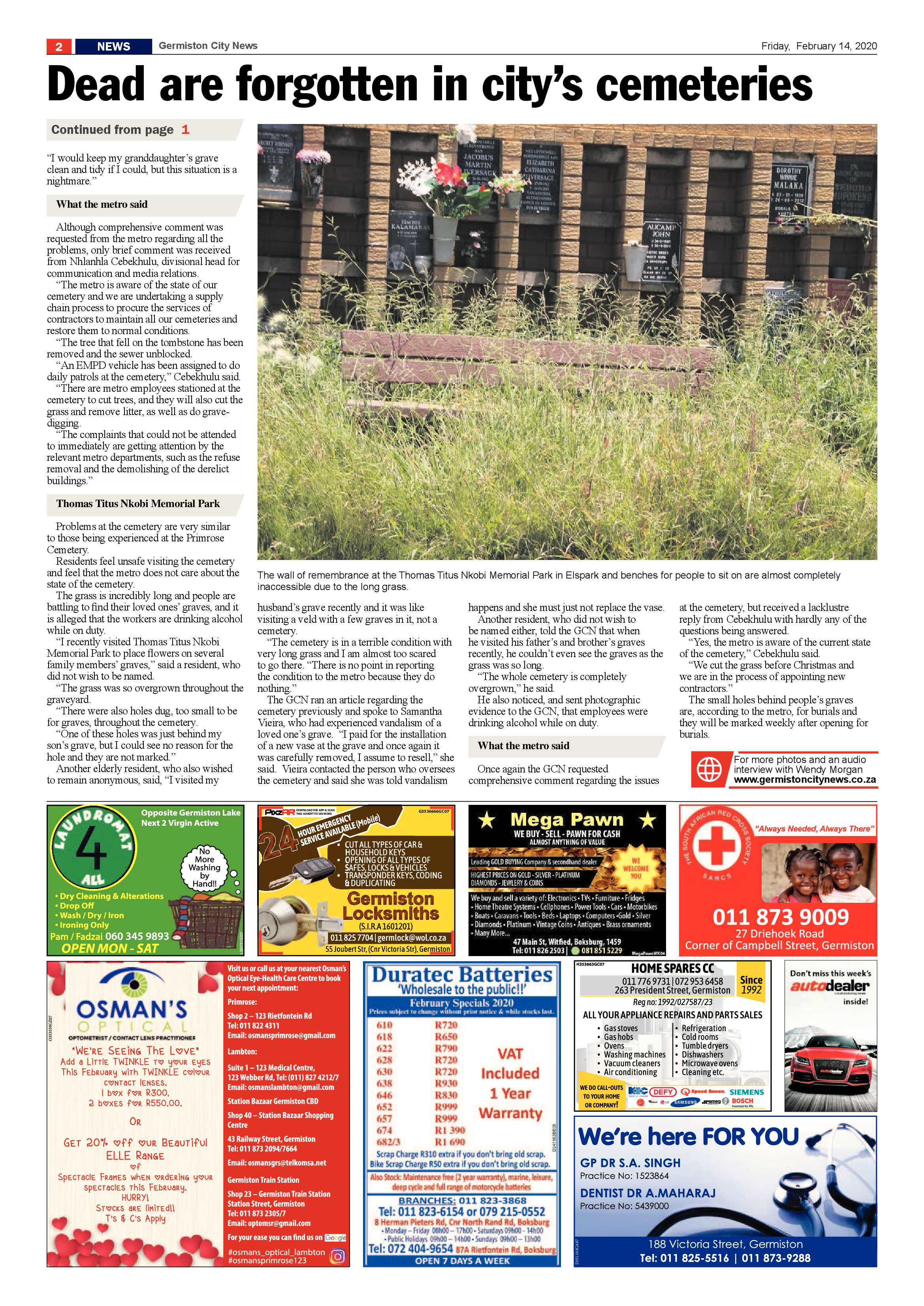 Germiston City News 12 February 2020 page 2