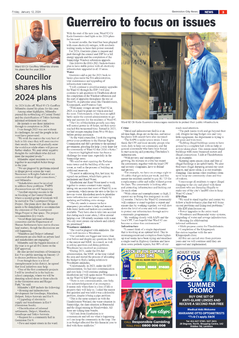 Germiston City News 12 January 2024 page 3