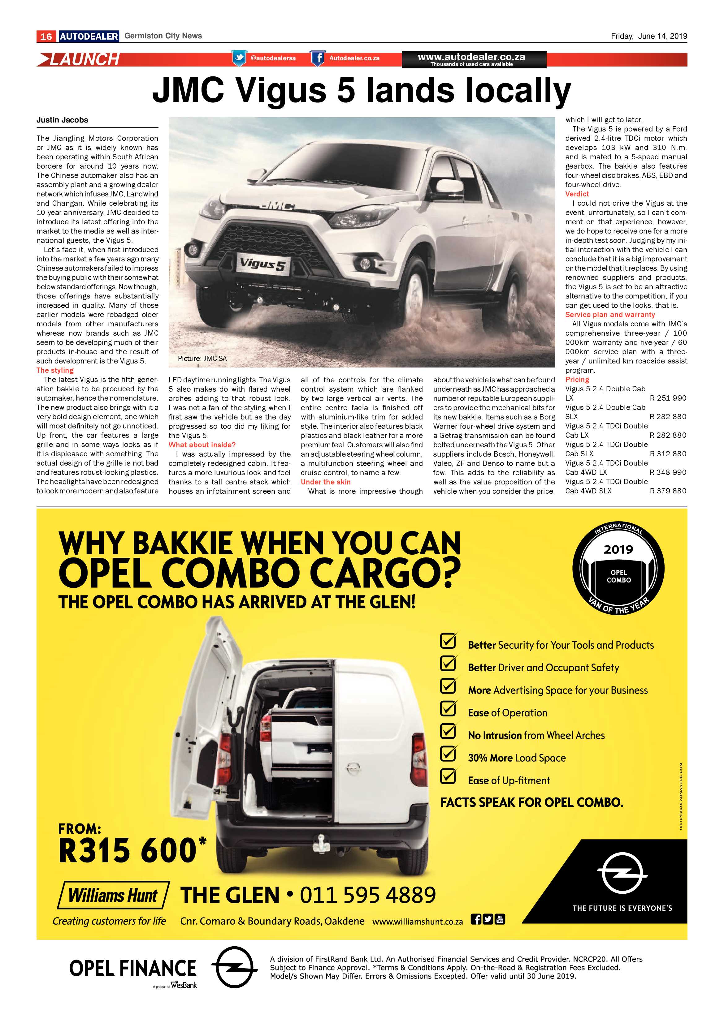 Germiston City News 12 June 2019 page 16