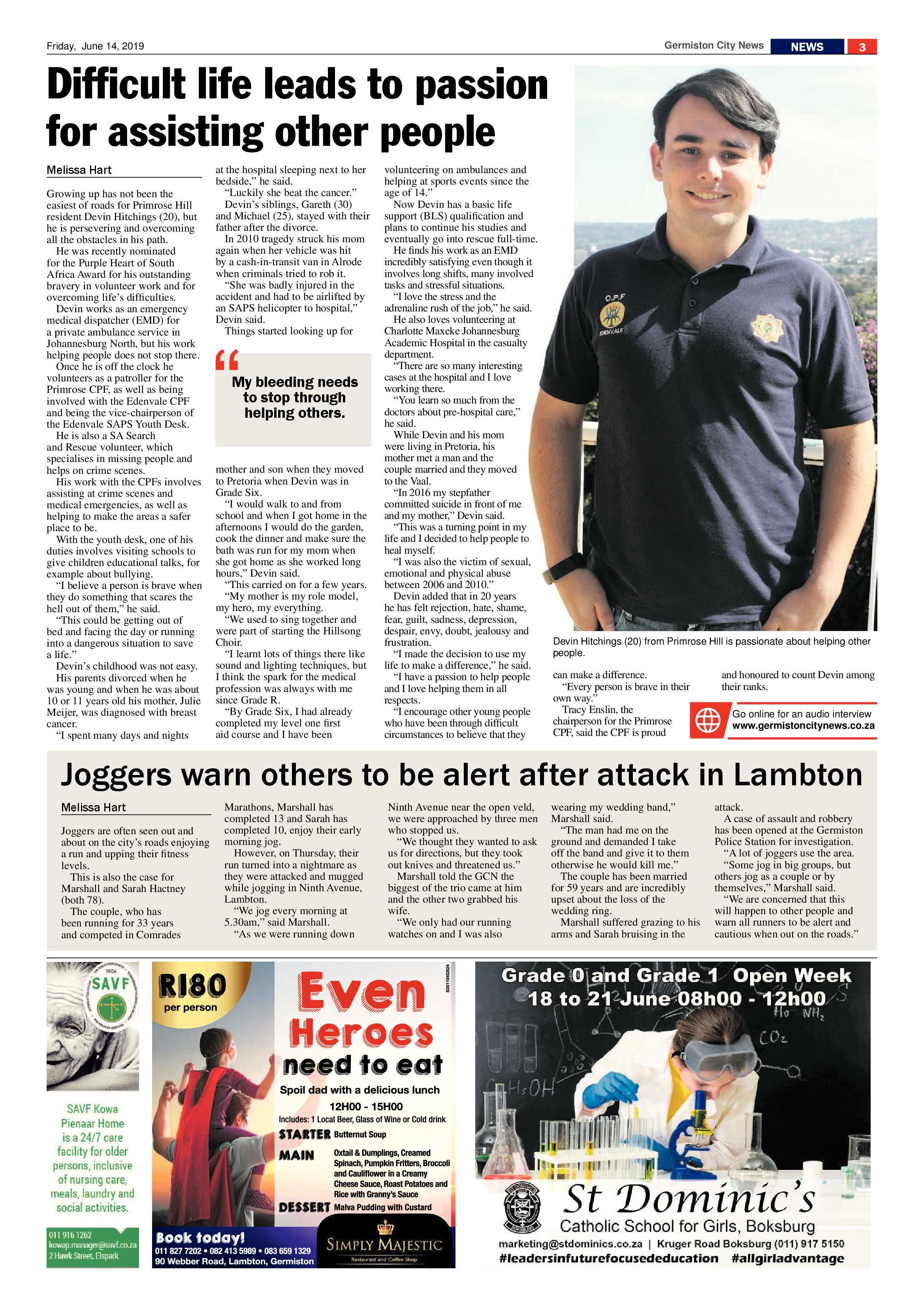 Germiston City News 12 June 2019 page 3