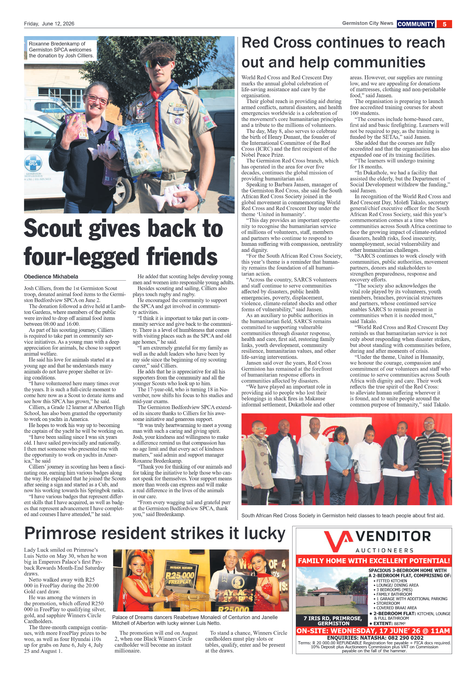 Germiston City News 12 June 2026 page 5
