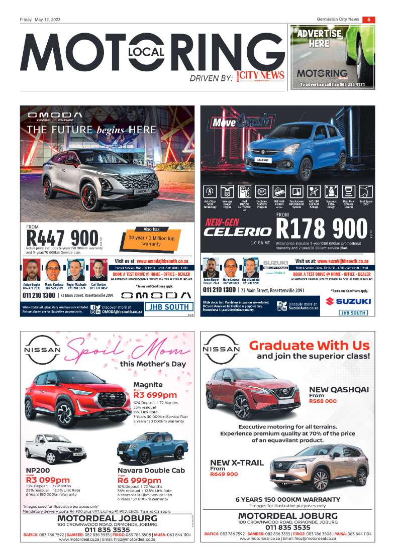 Germiston City News 12 May 2023 page 5