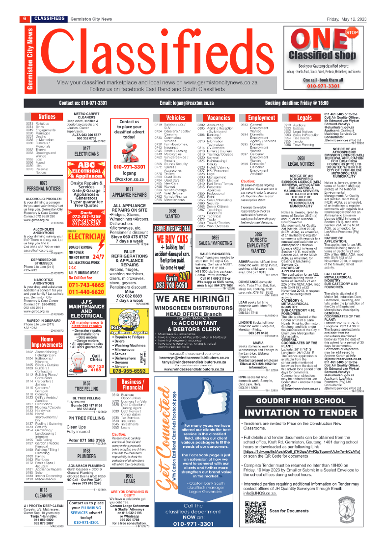 Germiston City News 12 May 2023 page 6