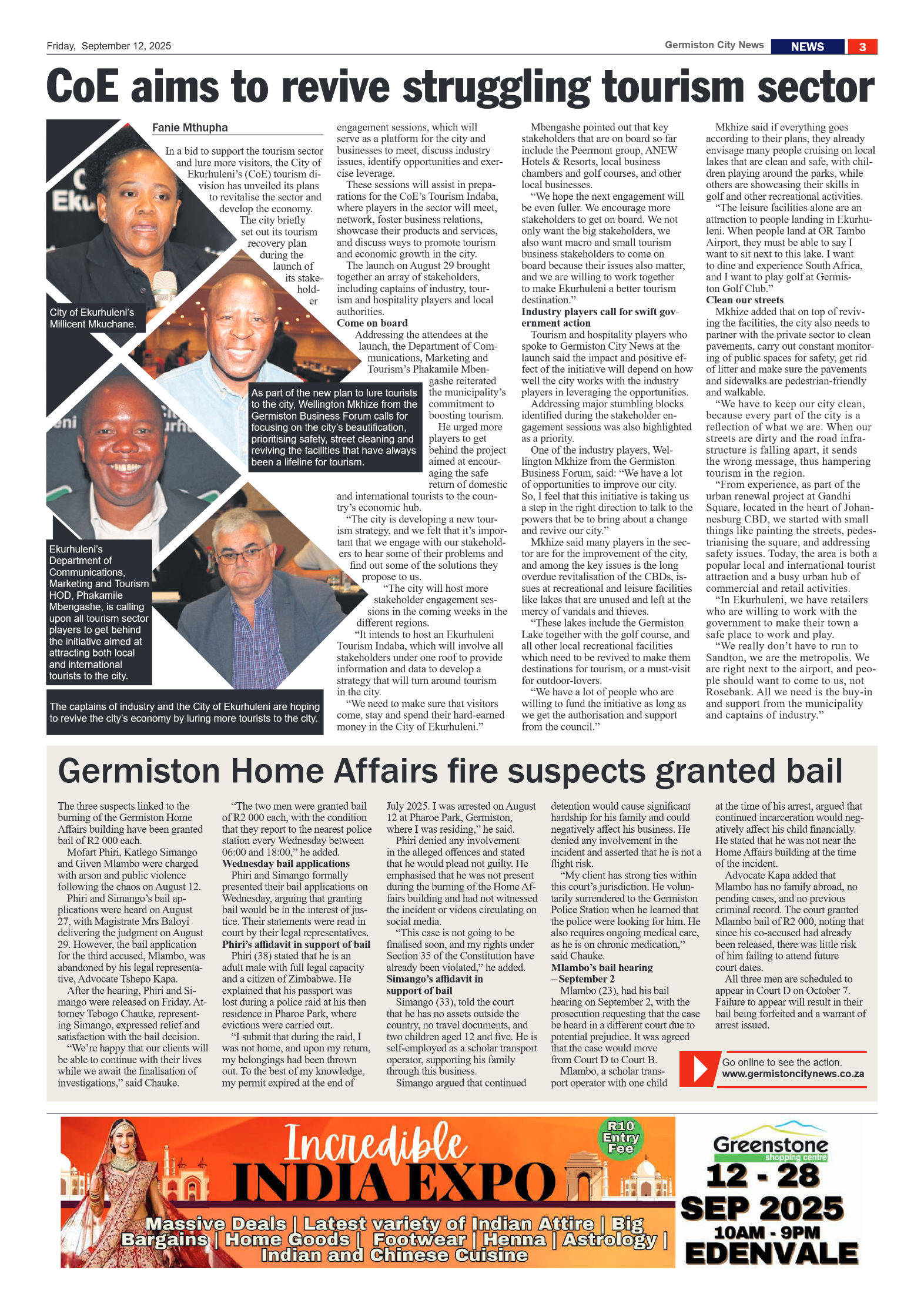 Germiston City News 12 September 2025 page 3
