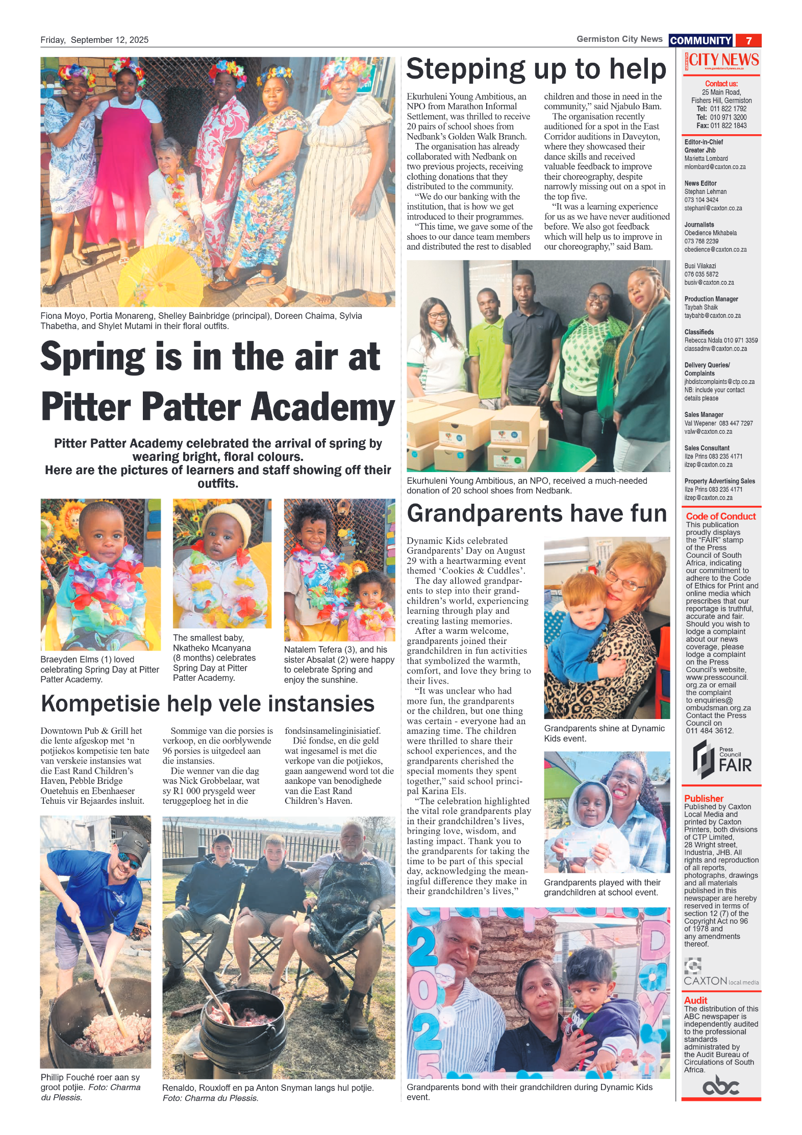 Germiston City News 12 September 2025 page 7