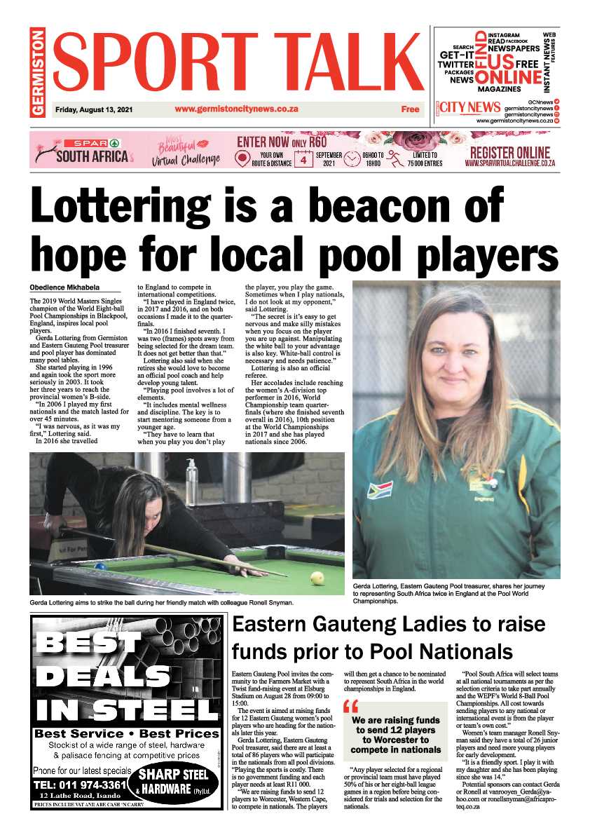 Germiston City News 13 August 2021 page 8
