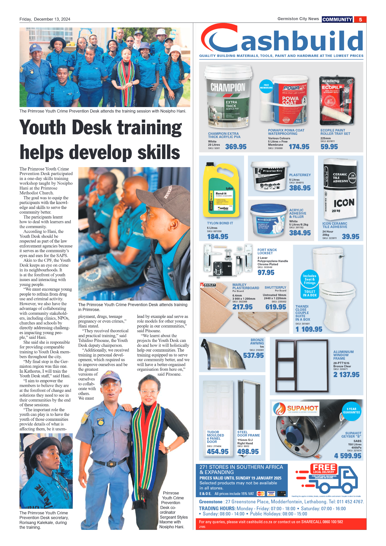 Germiston City News 13 December 2024 page 5