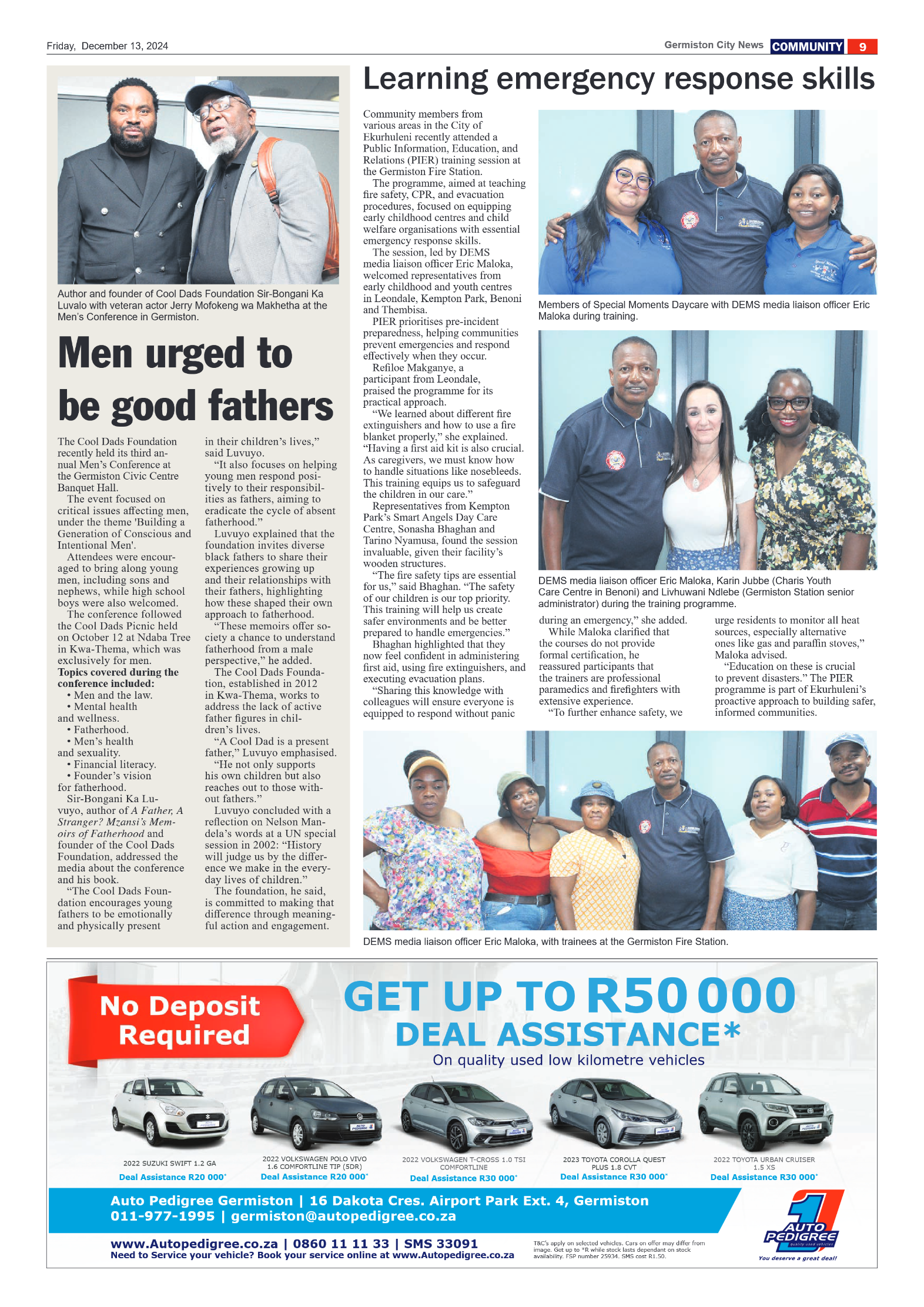 Germiston City News 13 December 2024 page 9