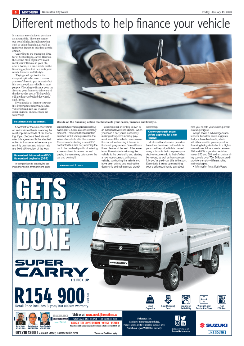 Germiston City News 13 January 2023 page 6