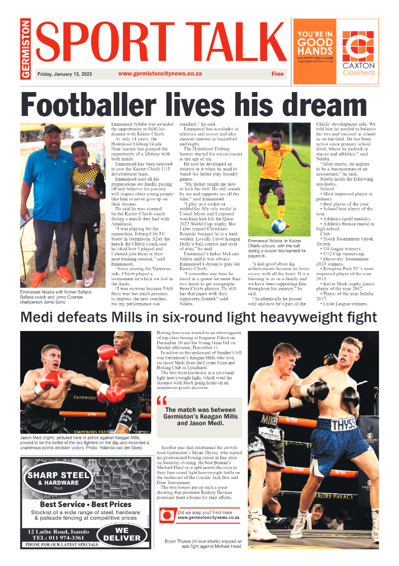 Germiston City News 13 January 2023 page 8
