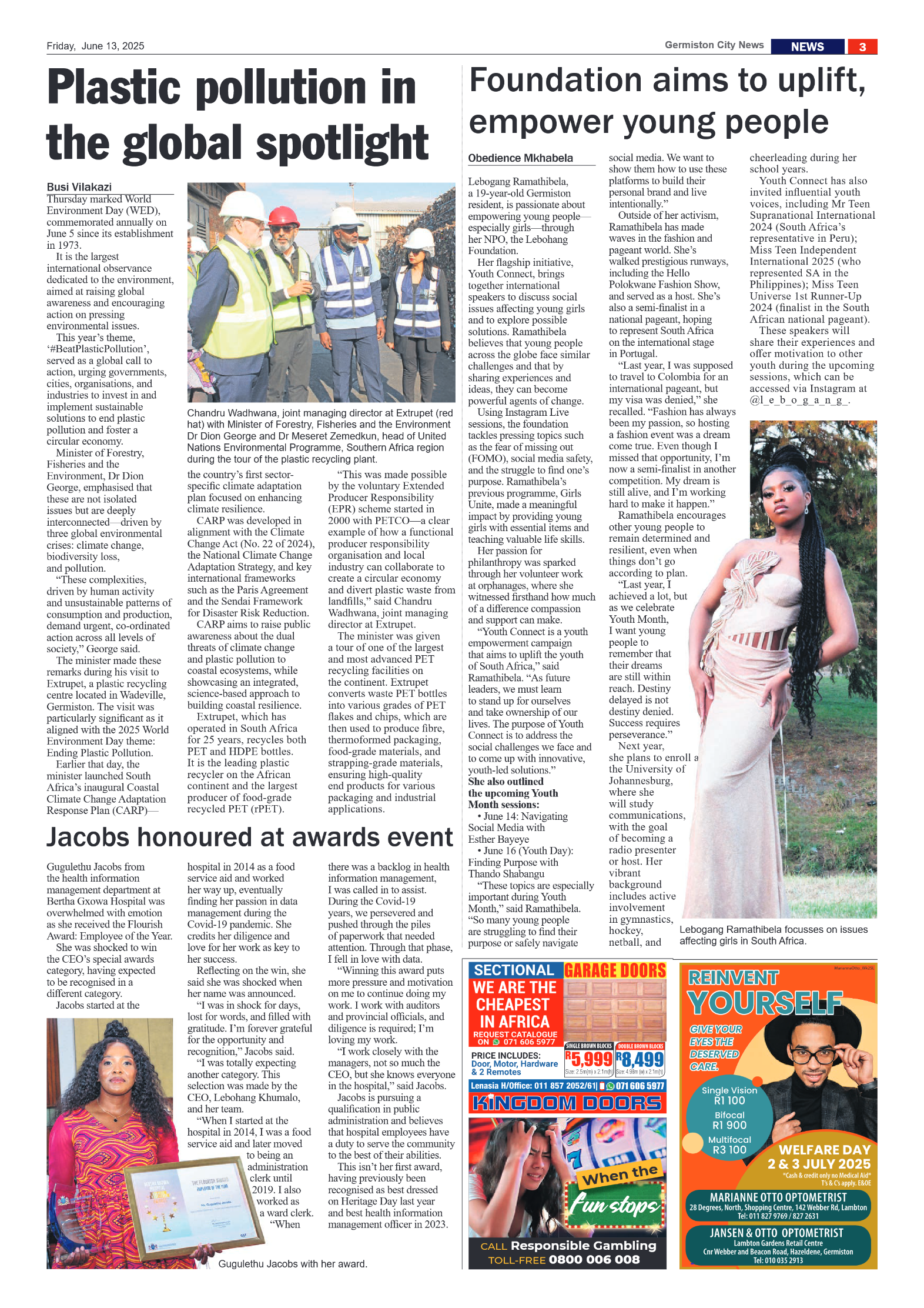 Germiston City News 13 June 2025 page 3