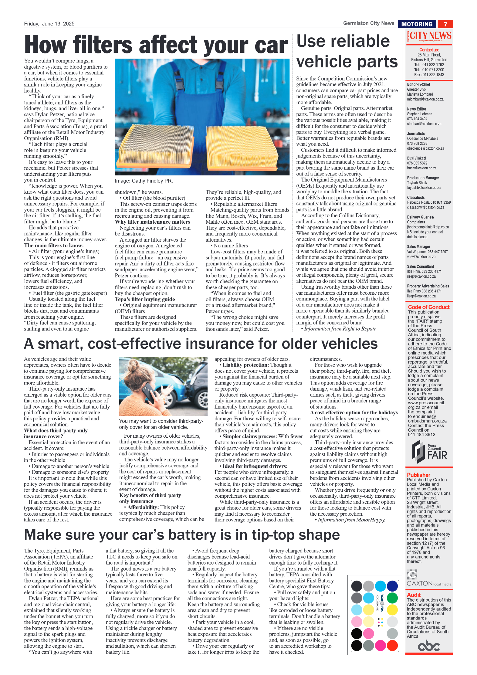 Germiston City News 13 June 2025 page 7