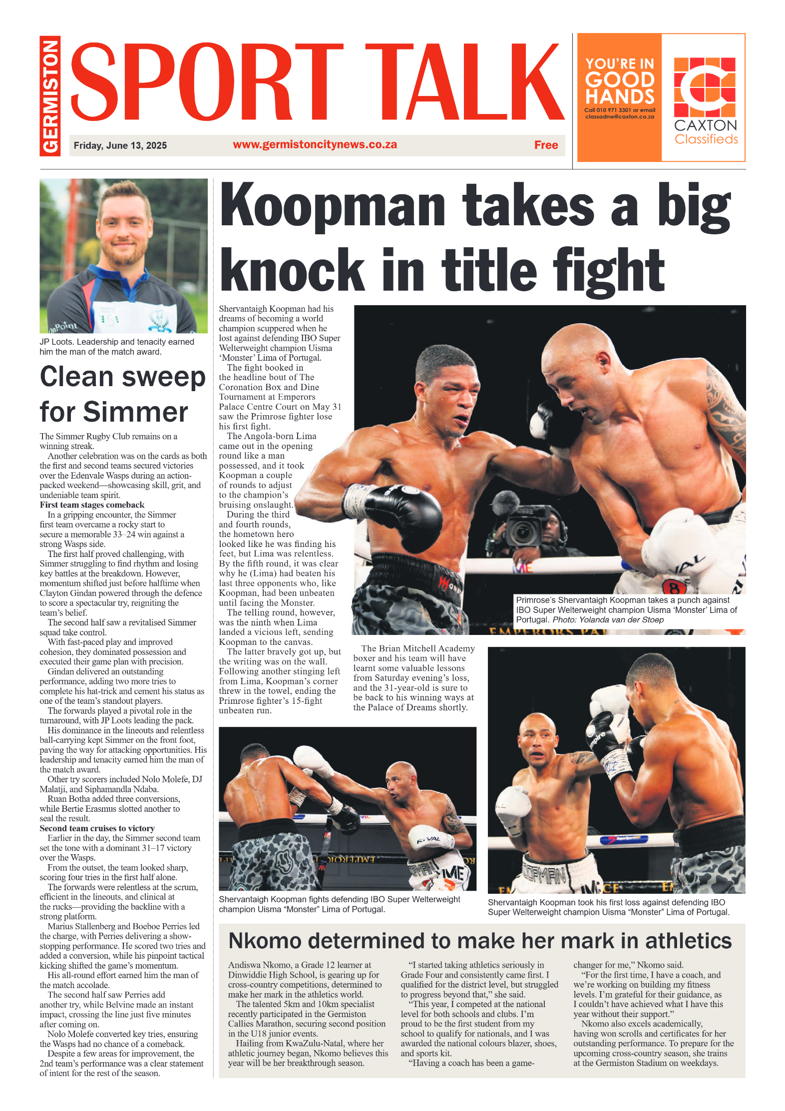 Germiston City News 13 June 2025 page 8