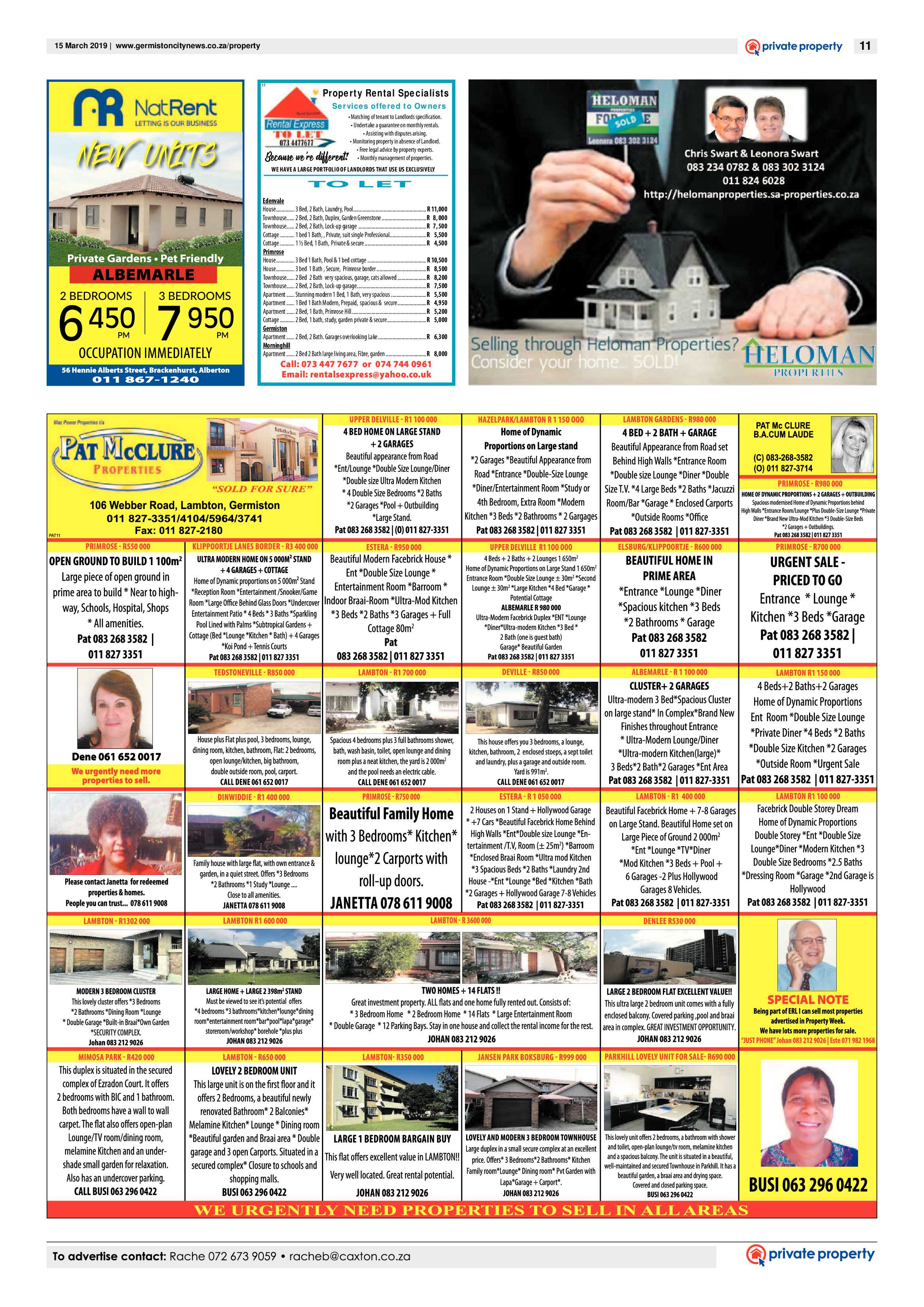 Germiston City News 13 March 2019 page 11