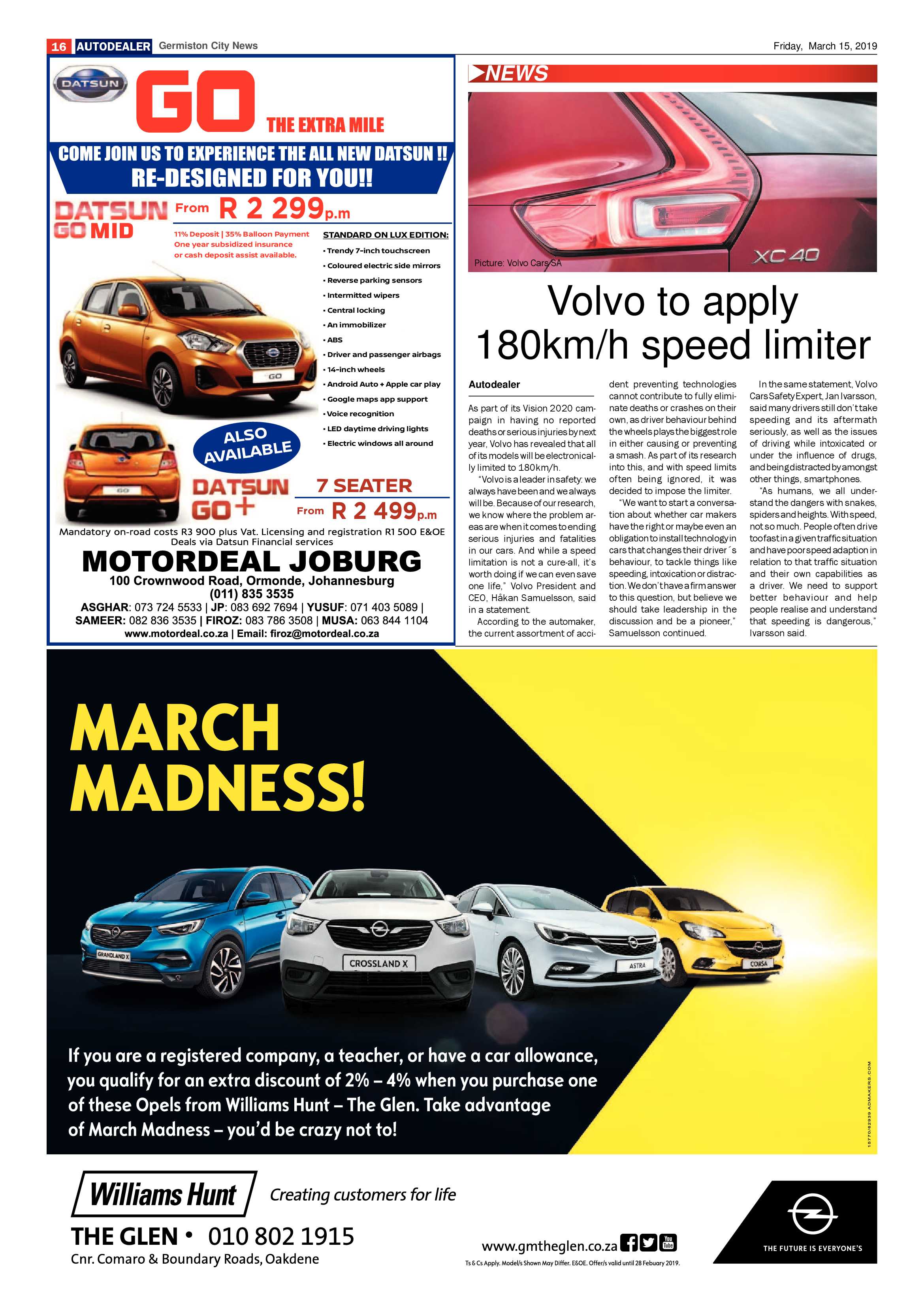 Germiston City News 13 March 2019 page 16