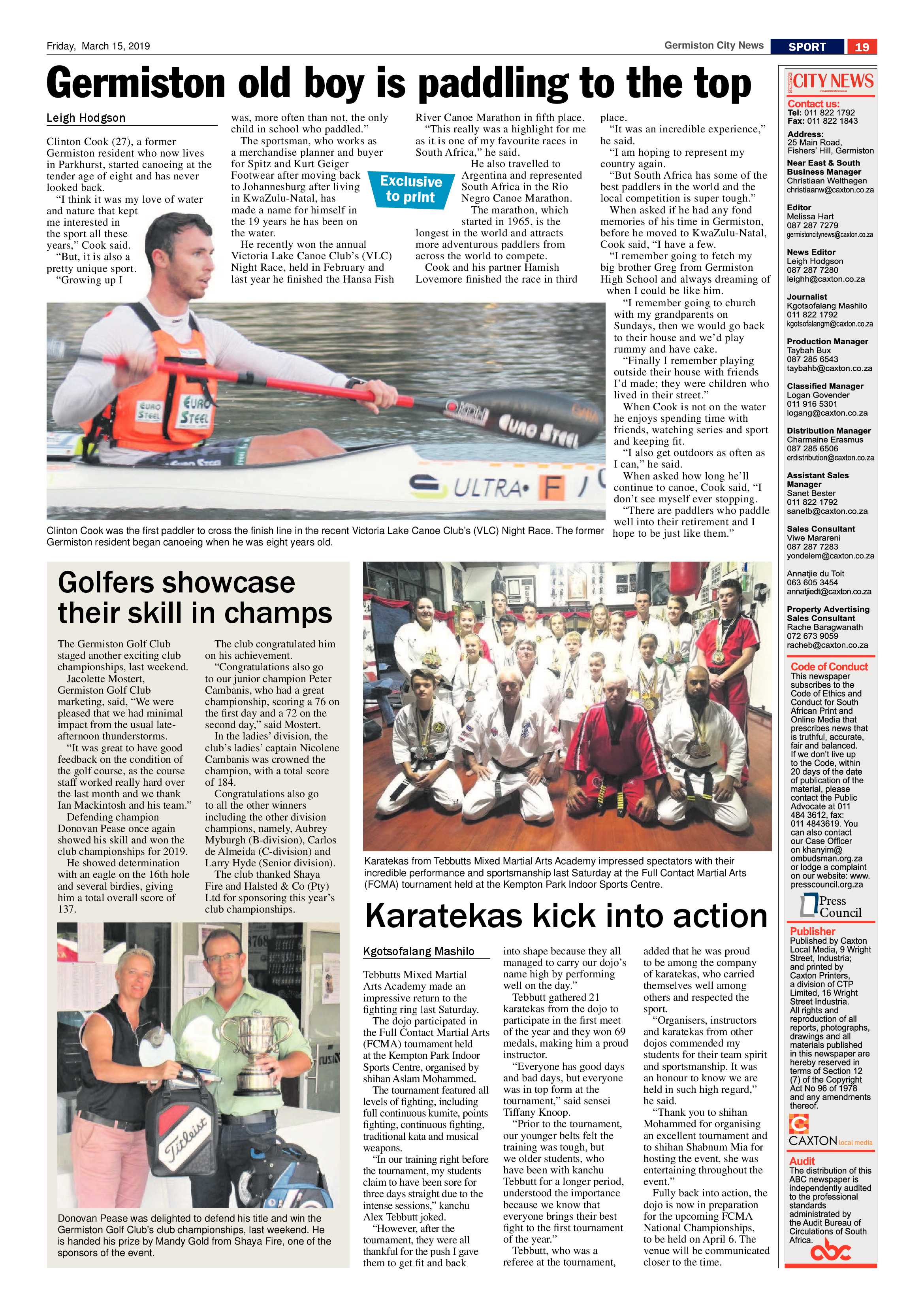 Germiston City News 13 March 2019 page 19