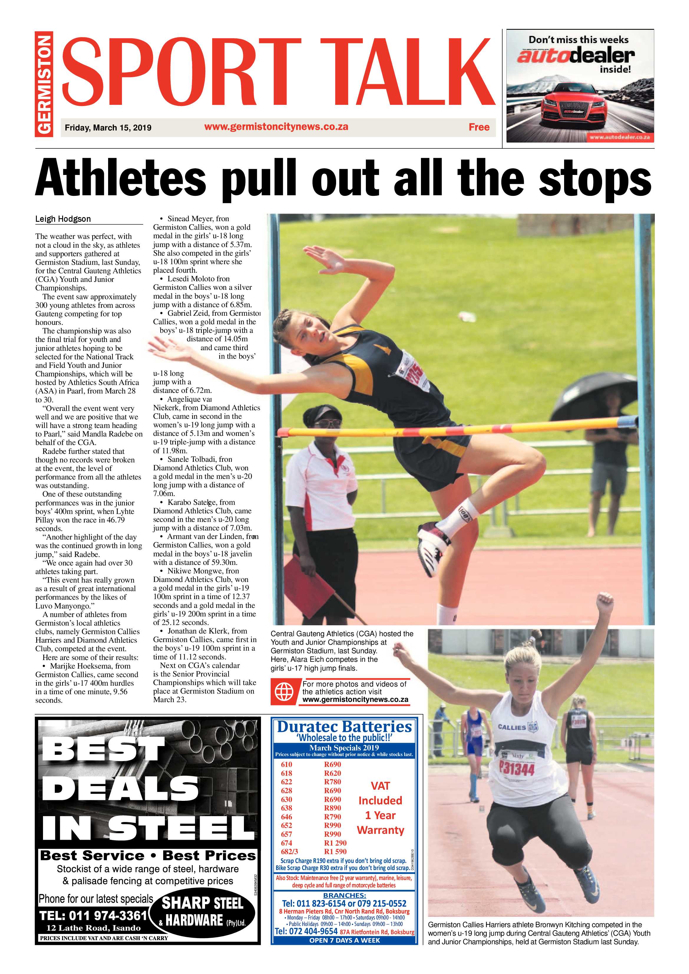 Germiston City News 13 March 2019 page 20