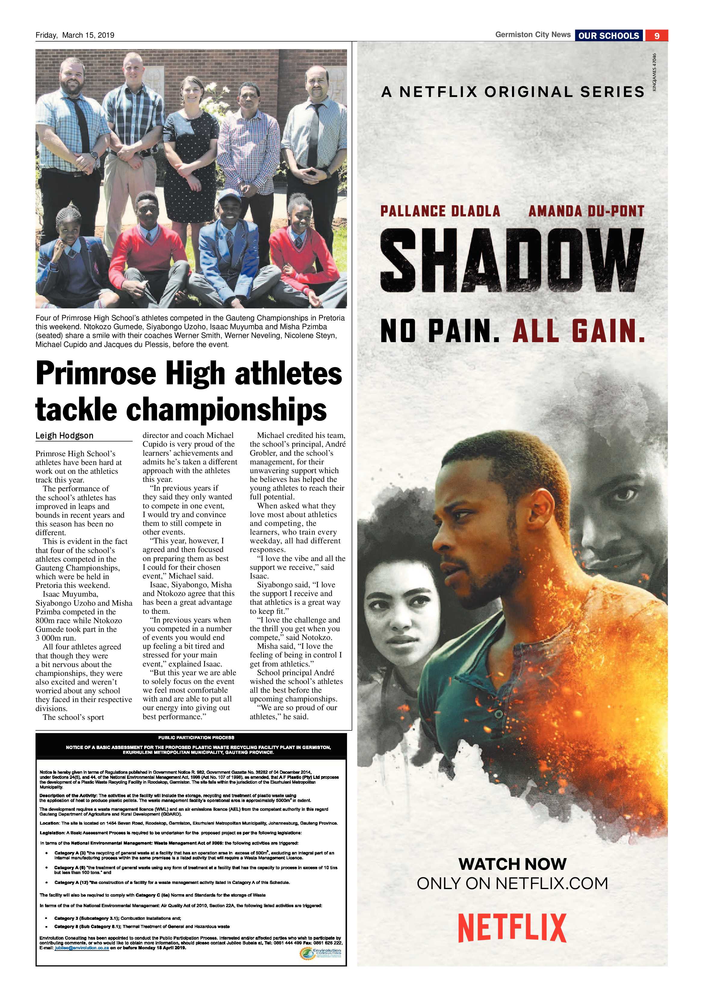 Germiston City News 13 March 2019 page 9
