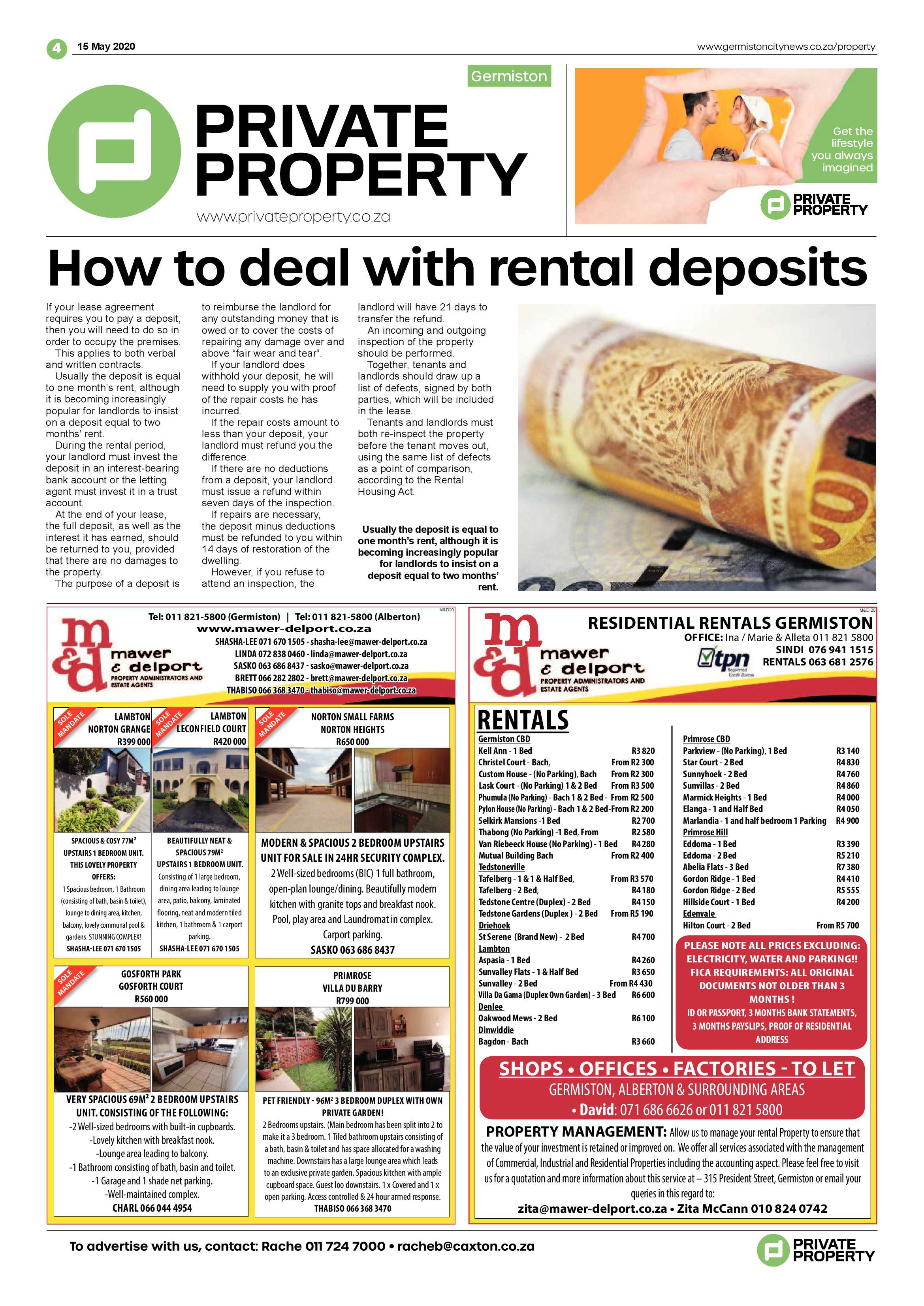 Germiston City News 13 May 2020 page 4