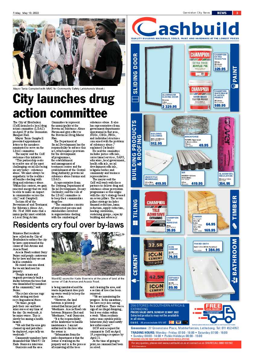 Germiston City News 13 May 2022 page 3