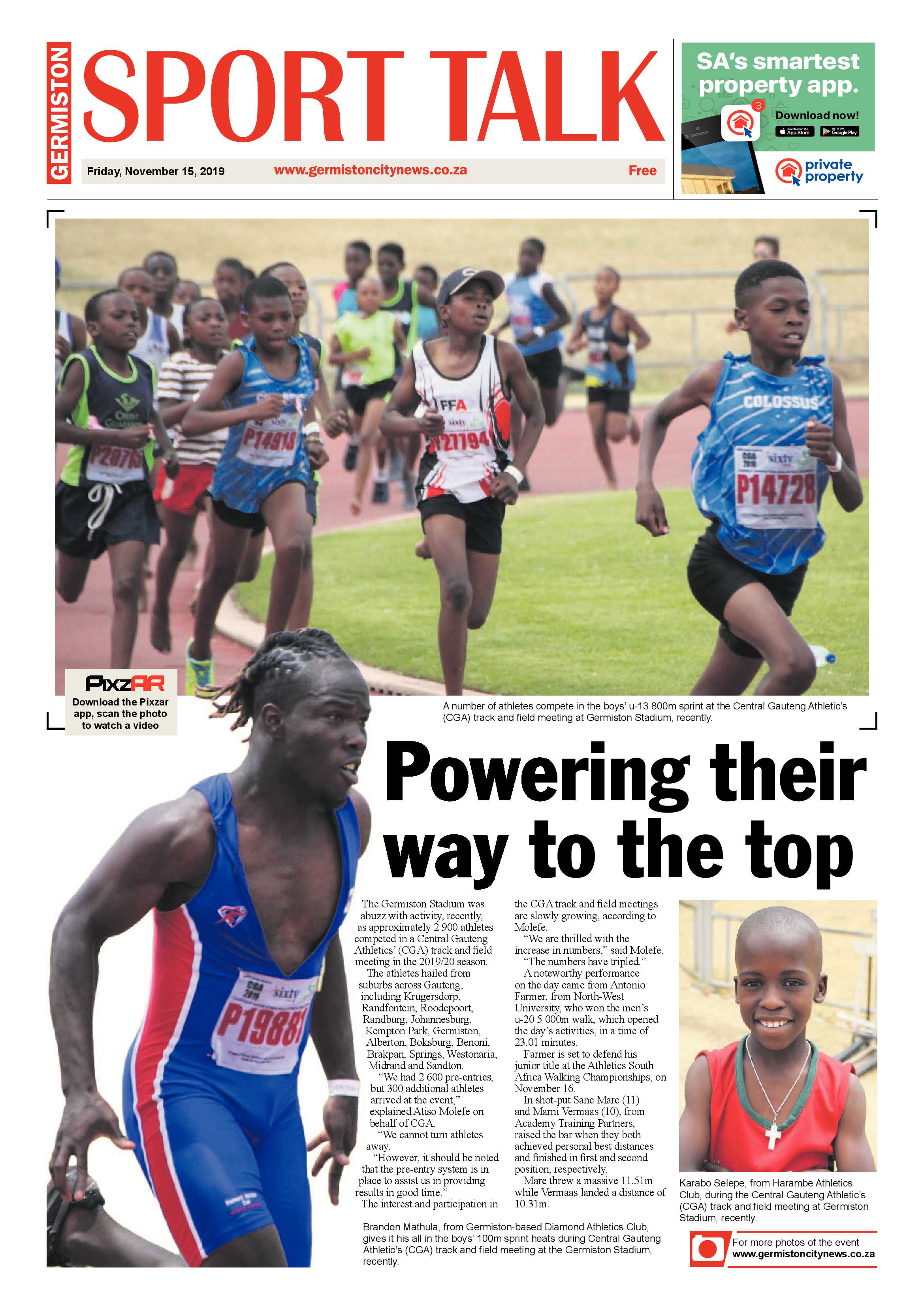 Germiston City News 13 November 2019 page 16