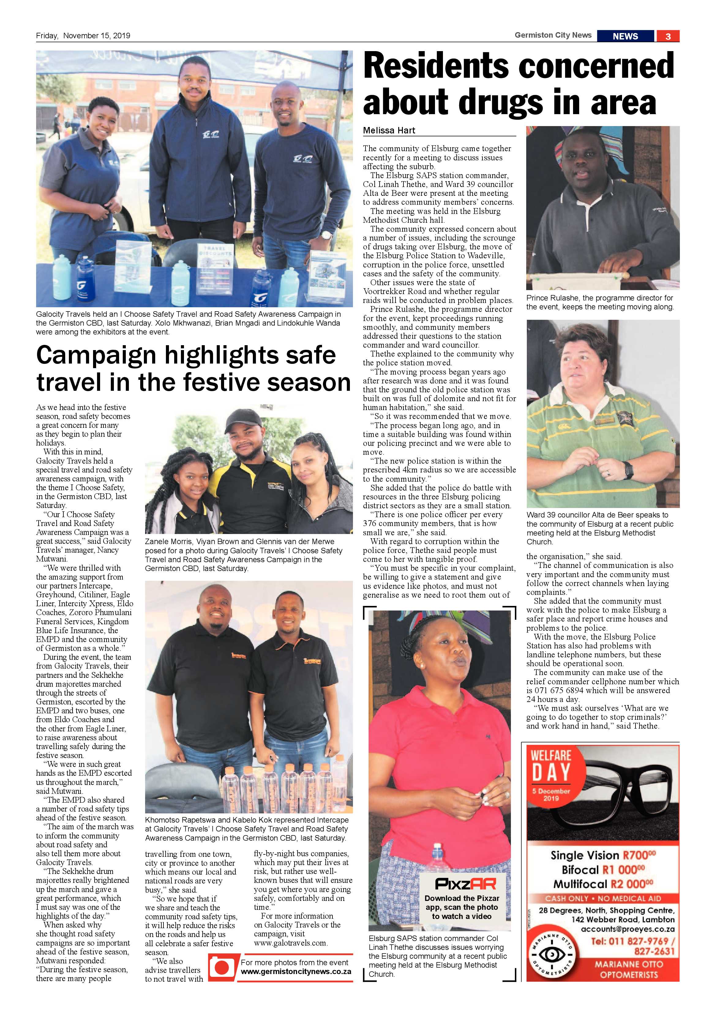 Germiston City News 13 November 2019 page 3