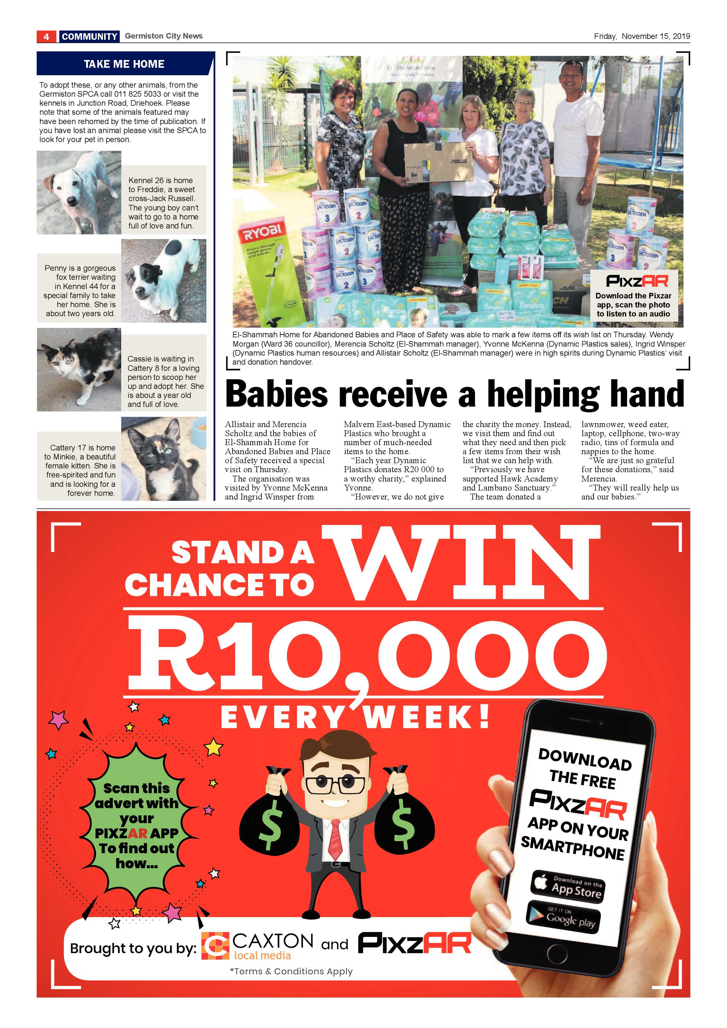 Germiston City News 13 November 2019 page 4