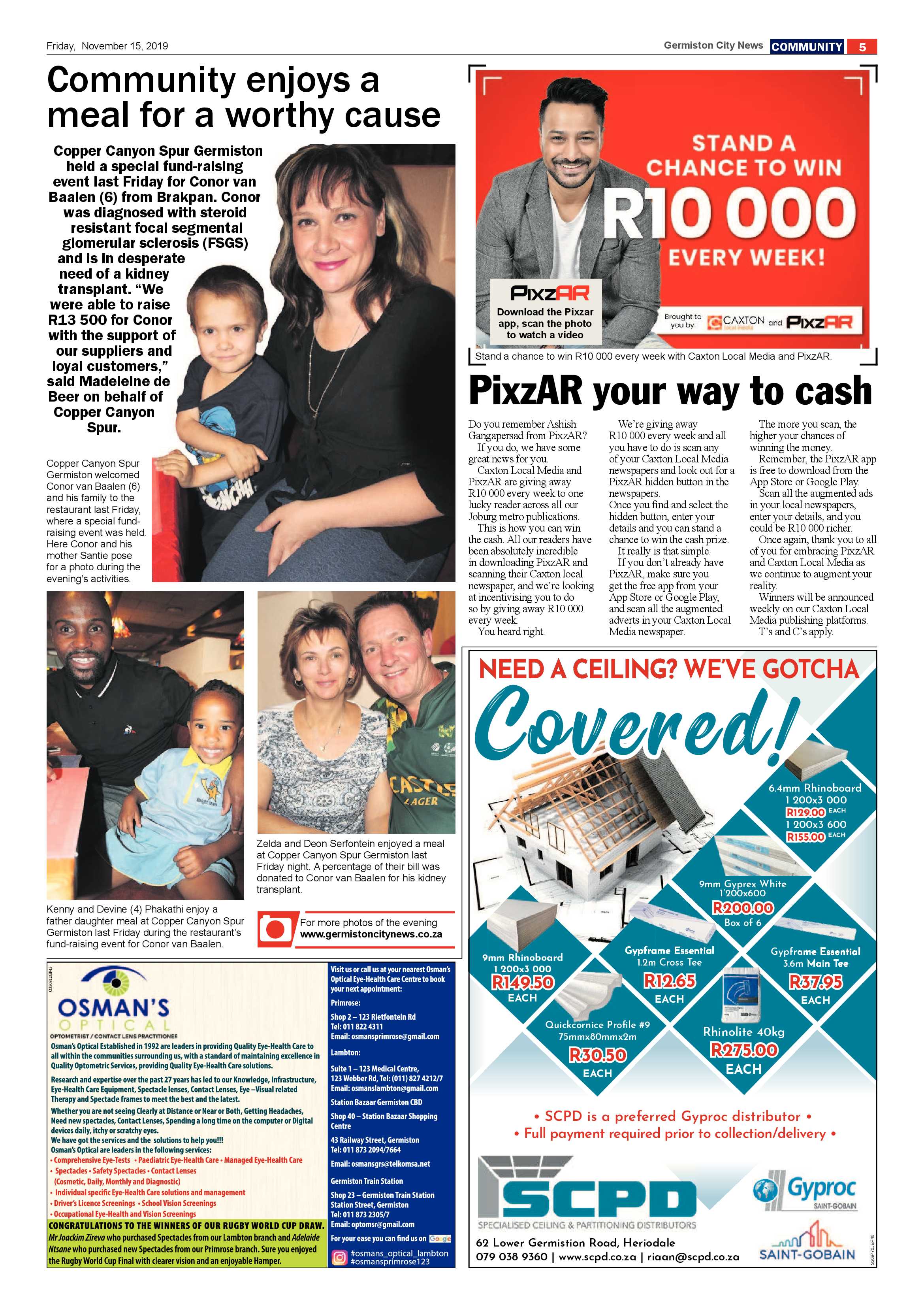 Germiston City News 13 November 2019 page 5