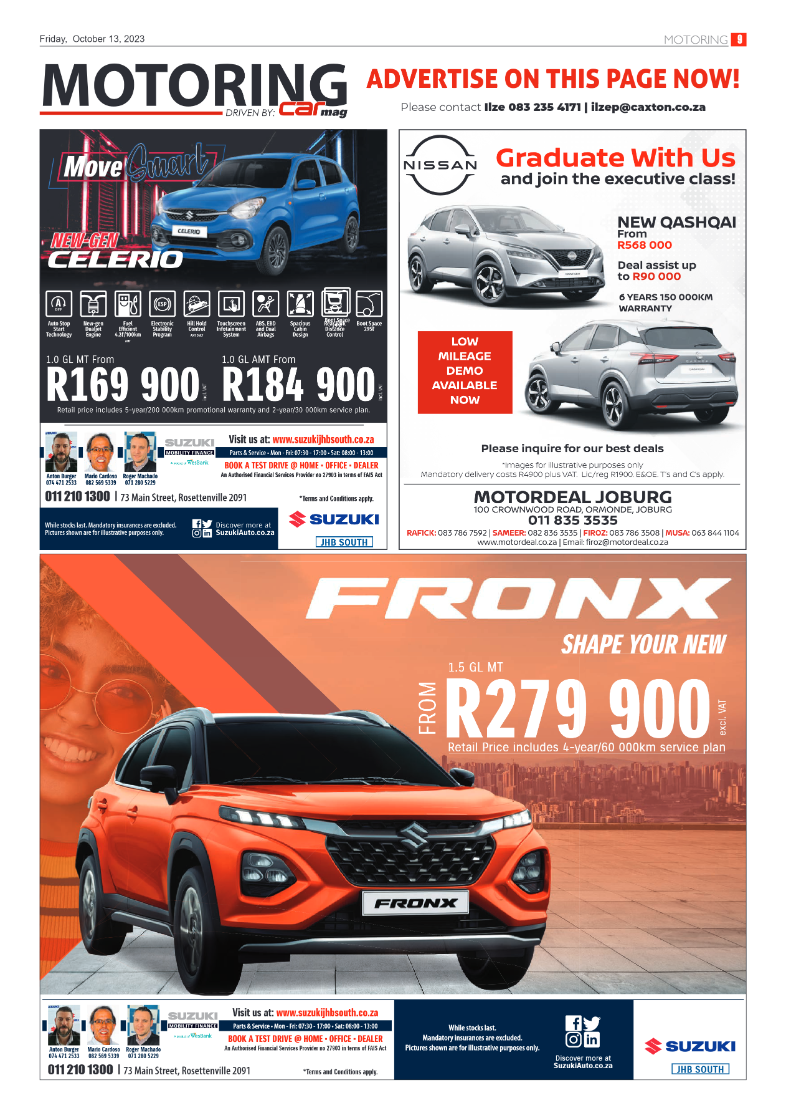 Germiston City News 13 October 2023 page 9