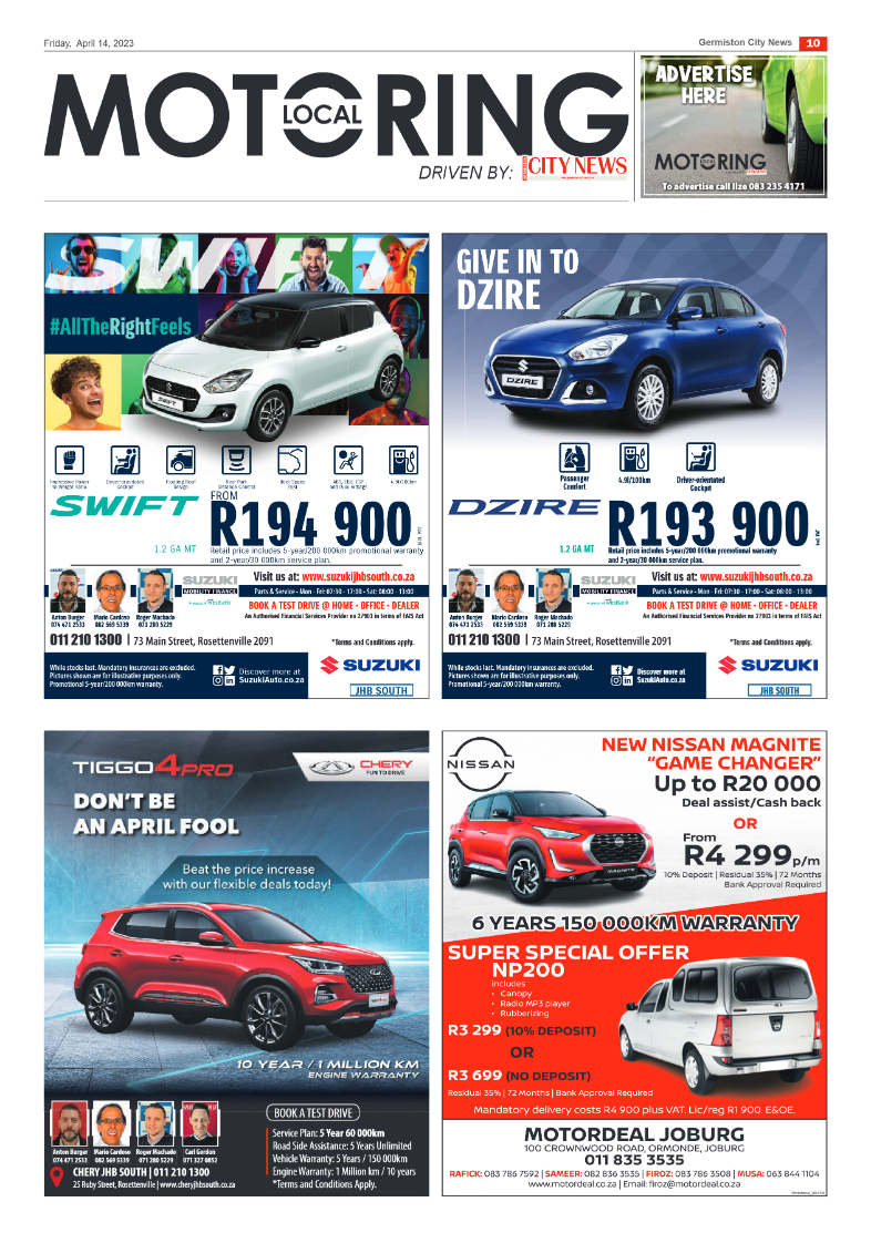 Germiston City News 14 April 2023 page 10